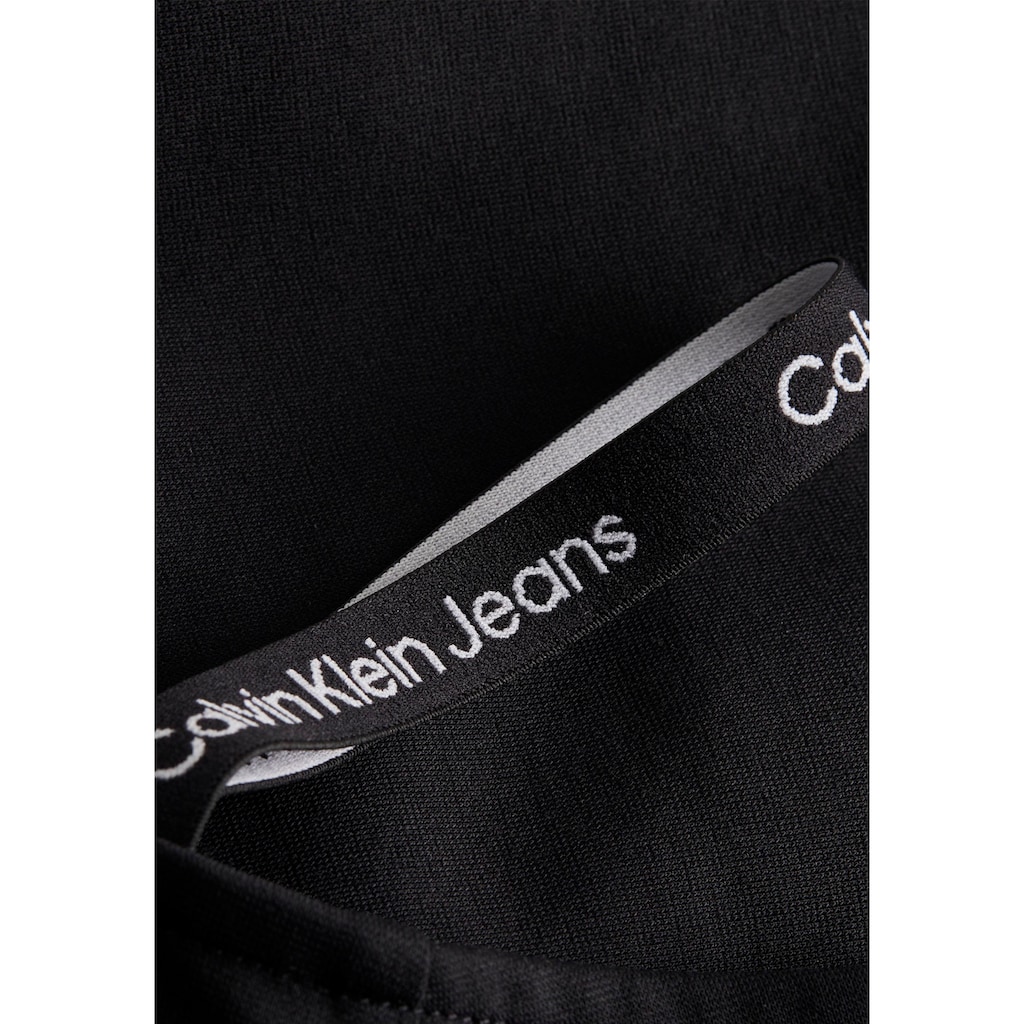 Calvin Klein Jeans Carmenshirt »LOGO STRAPS MILANO LONG SLEEVE«