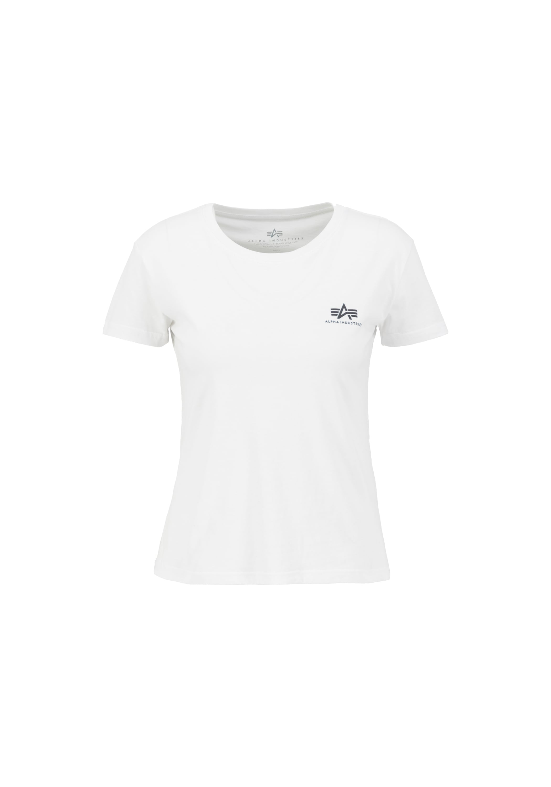 T-Shirt »Alpha Industries Women - T-Shirts Basic T Small Logo Wmn«