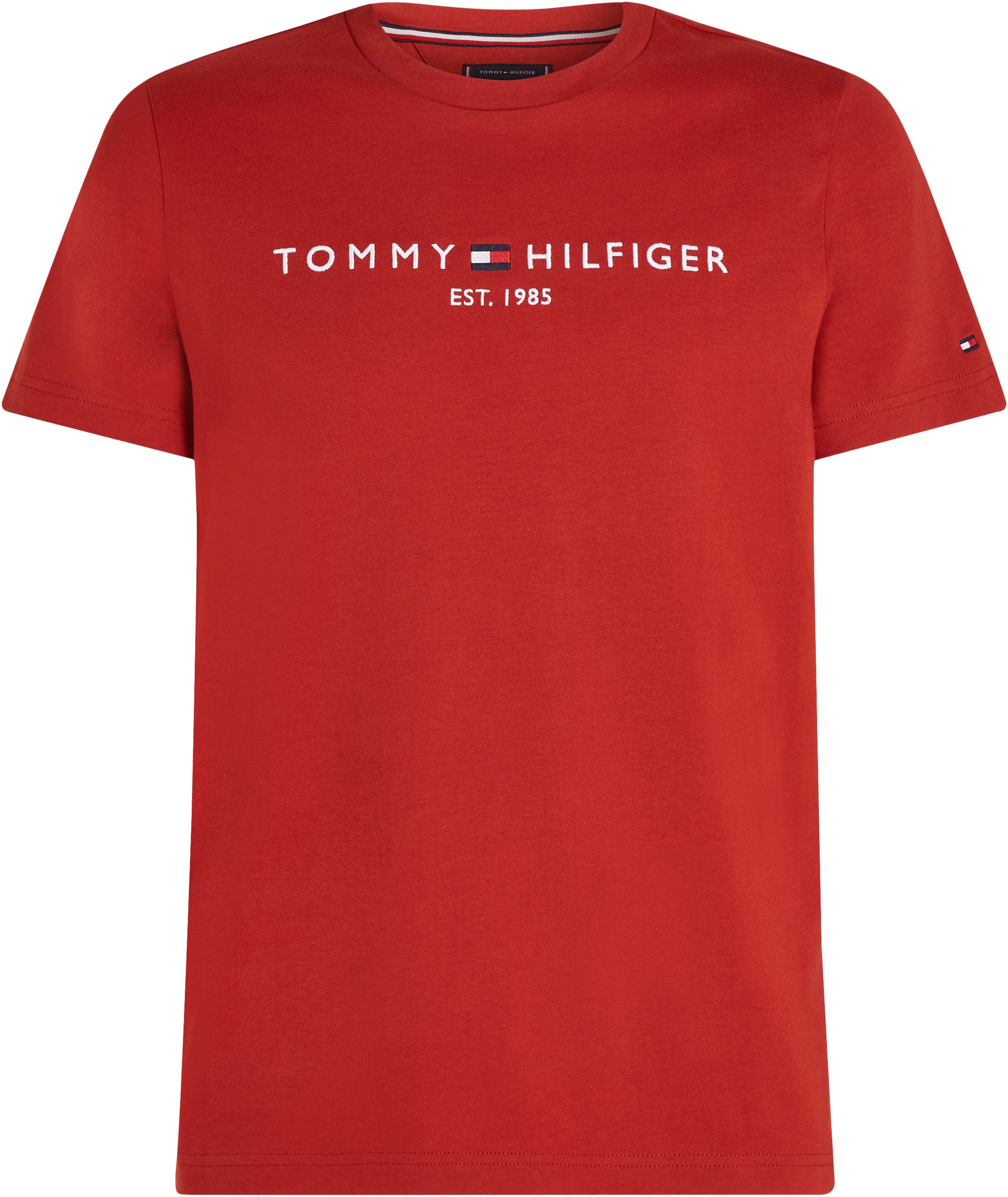Tommy Hilfiger T-Shirt »TOMMY LOGO TEE«, aus reiner Baumwolle
