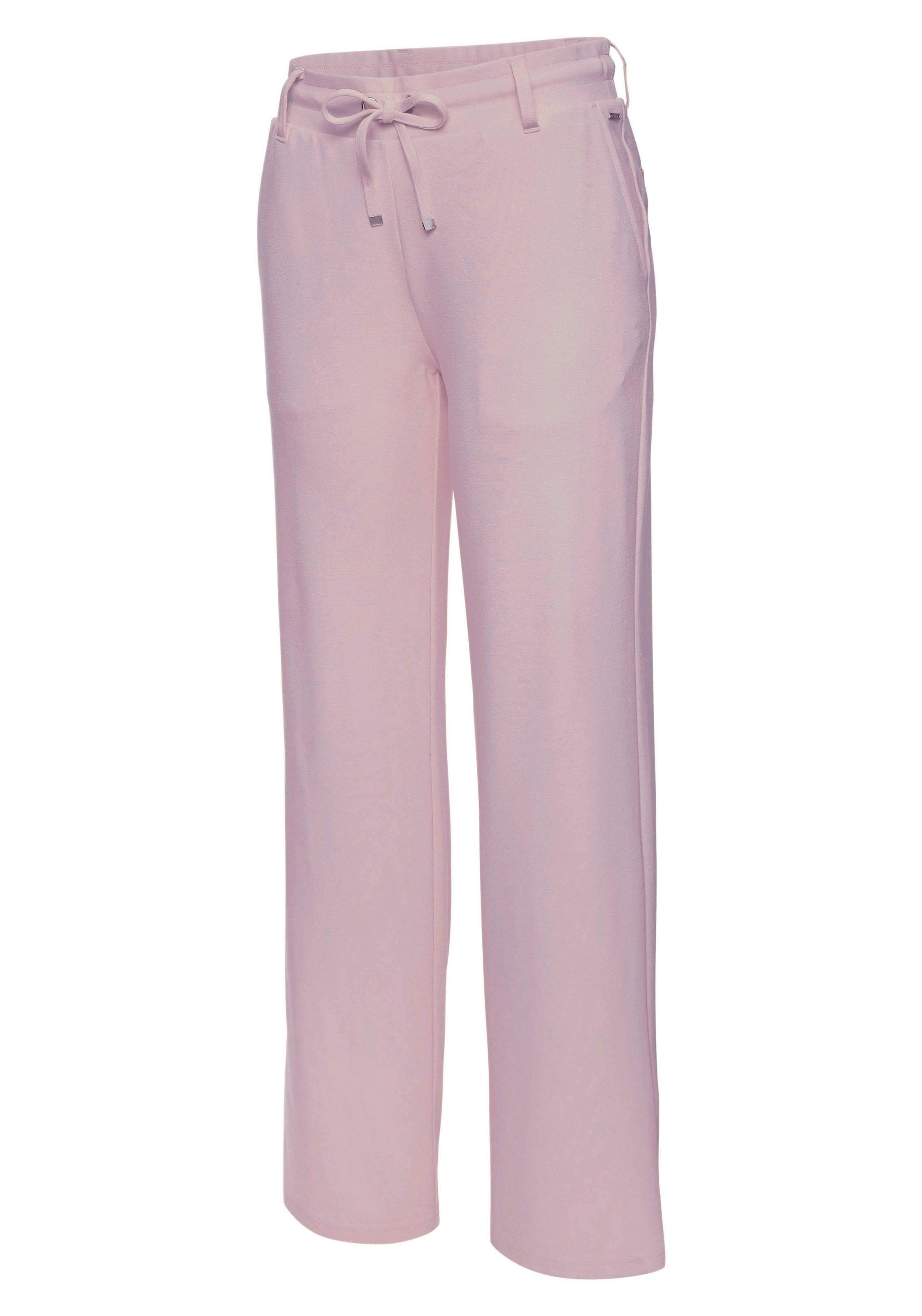 LASCANA Homewearhose, in weich fliessendem Material, Loungewear
