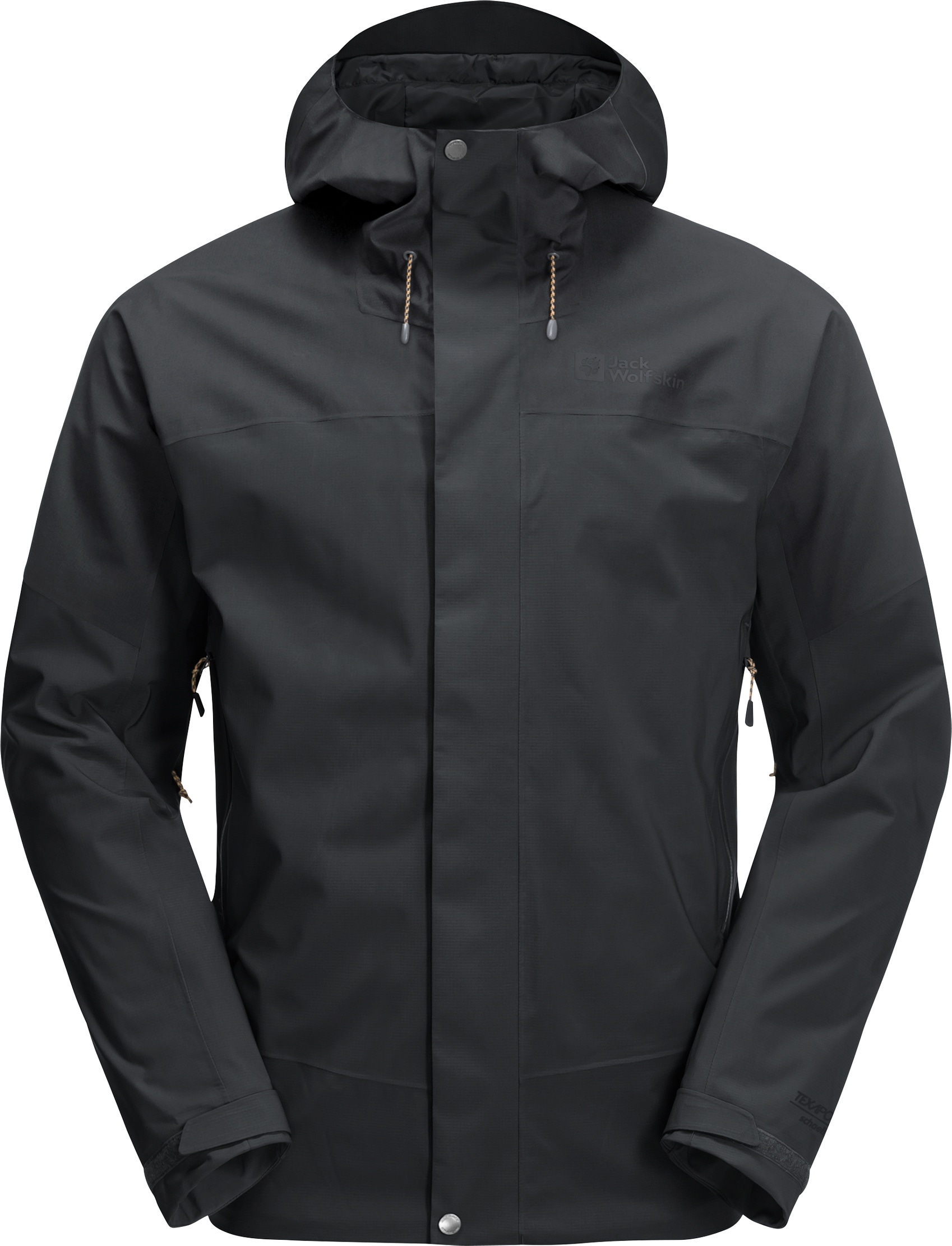 Jack Wolfskin Trekkingjacke »KAMMWEG 2L JKT M«, mit Kapuze