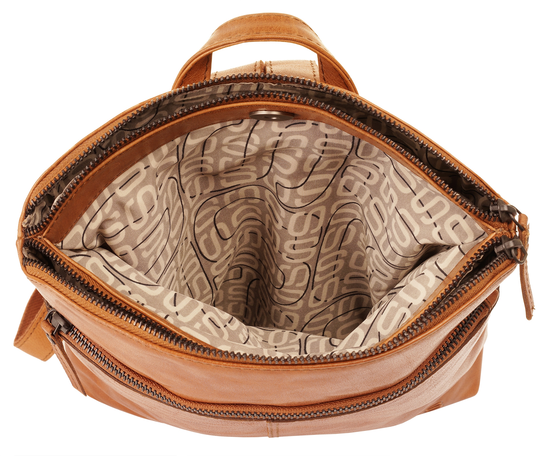 Spikes & Sparrow Shopper, echt Leder