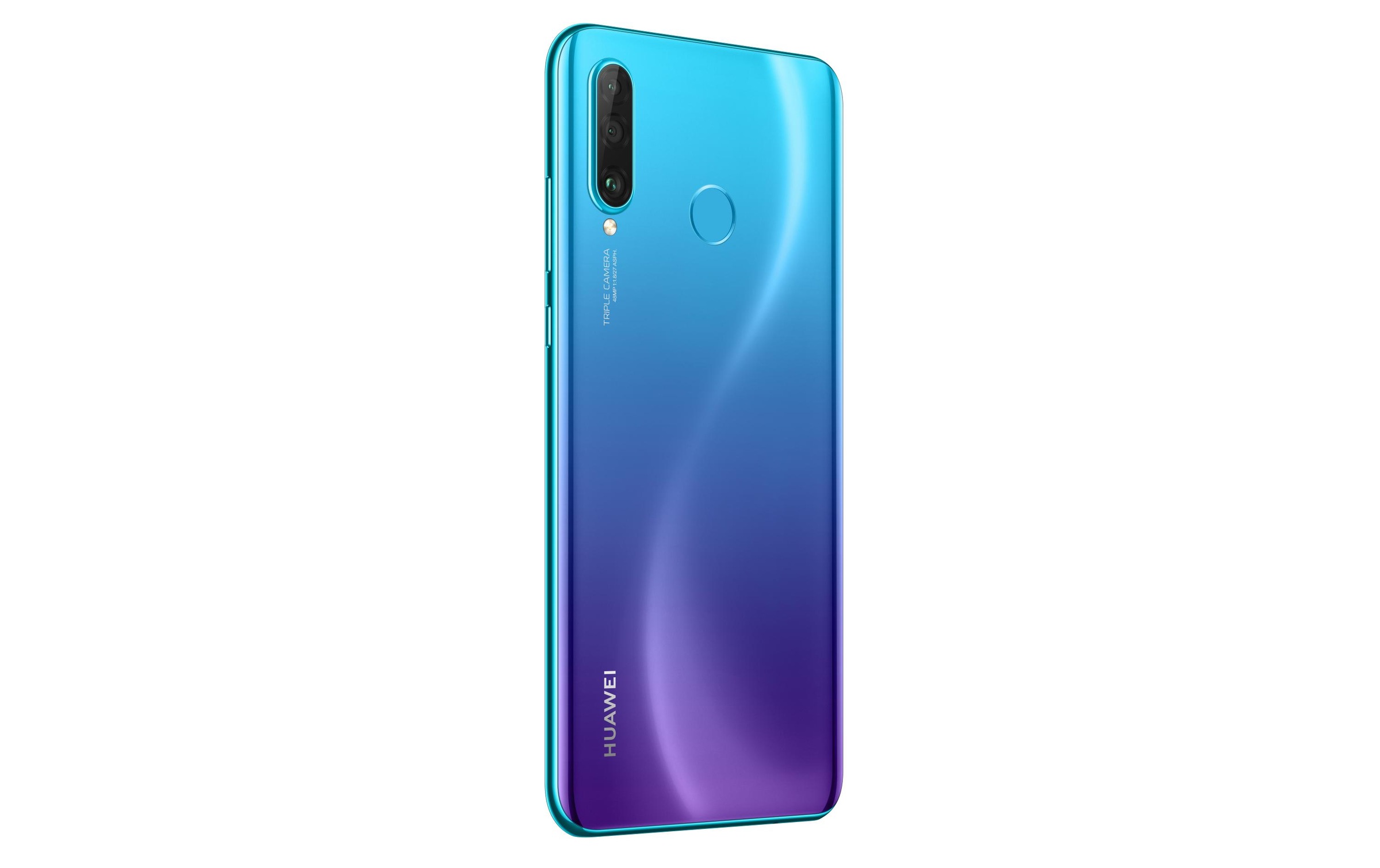 Huawei Smartphone »P30 Lite«, Blau/violett/peacock blue
