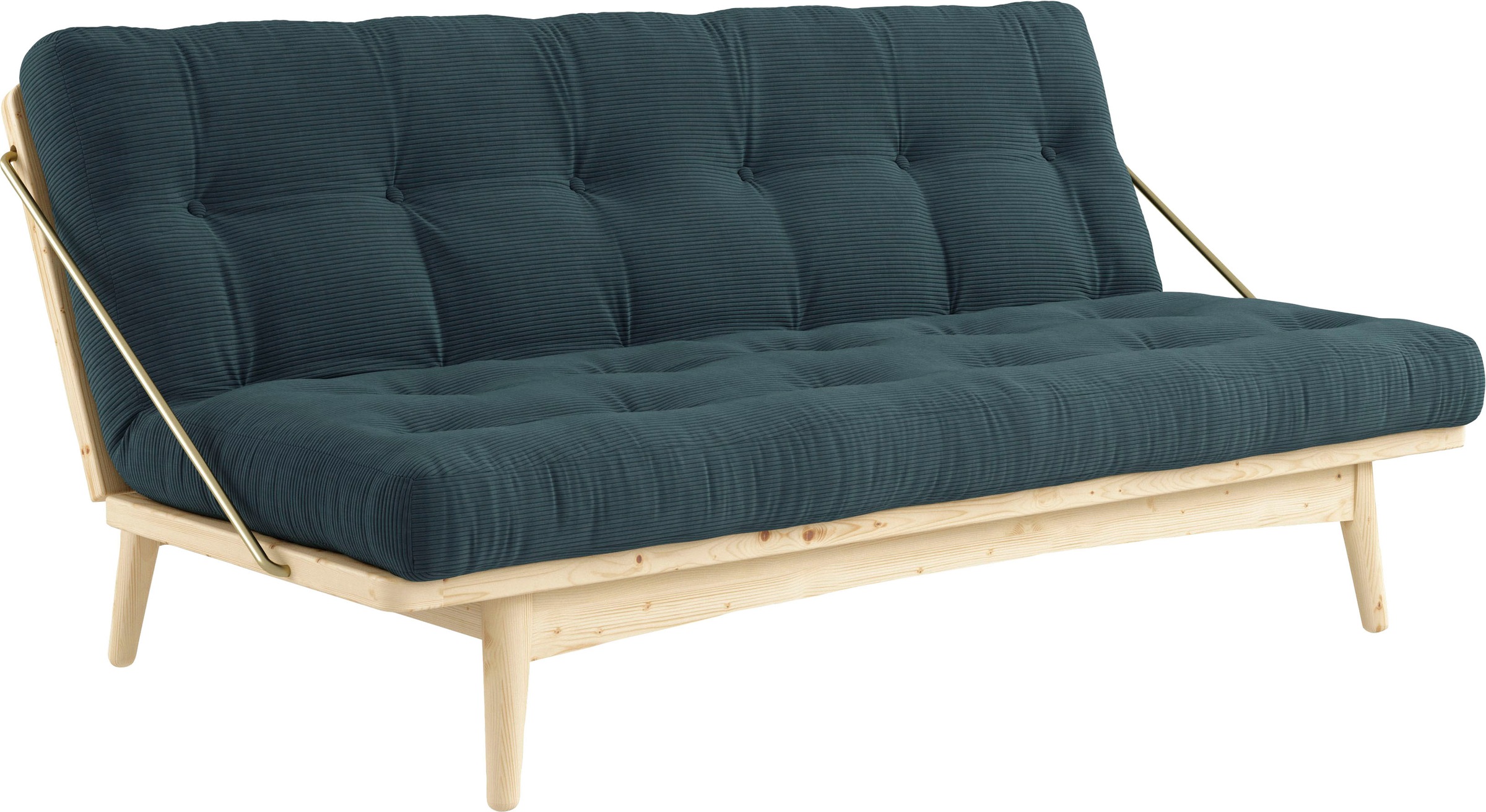 Karup Design Schlafsofa "Folk" aus massiven Kiefernholz, inkl. Futonmatratze