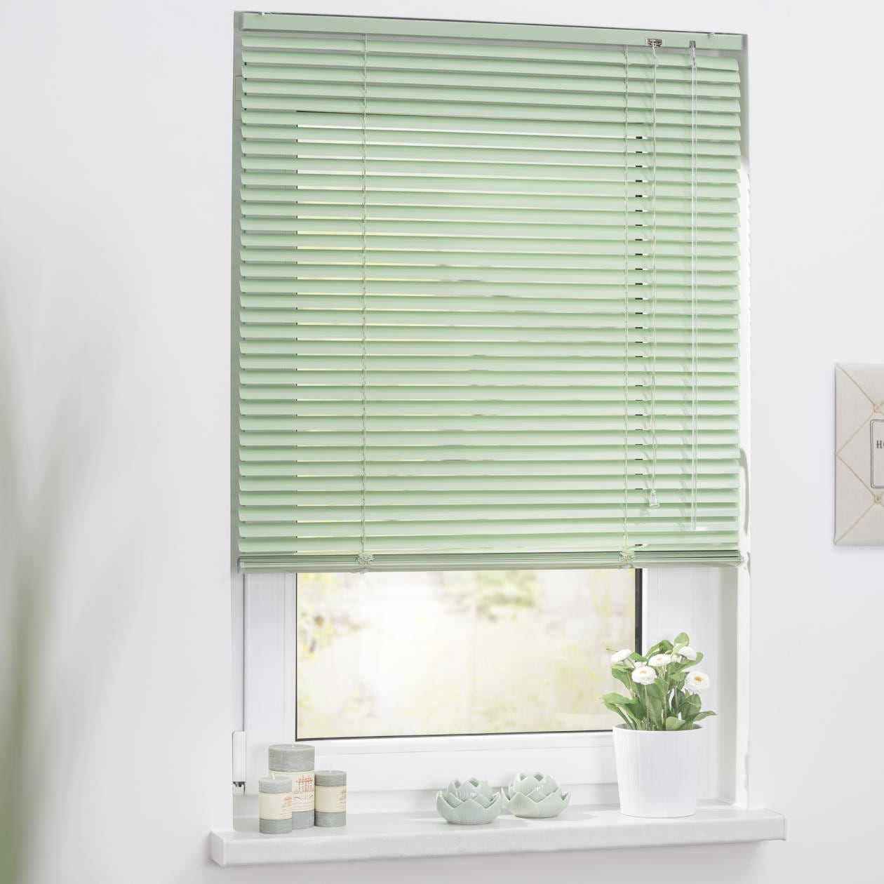 LICHTBLICK ORIGINAL Jalousie »Jalousie Aluminium« mit Bohren freihängend abdunkelnd