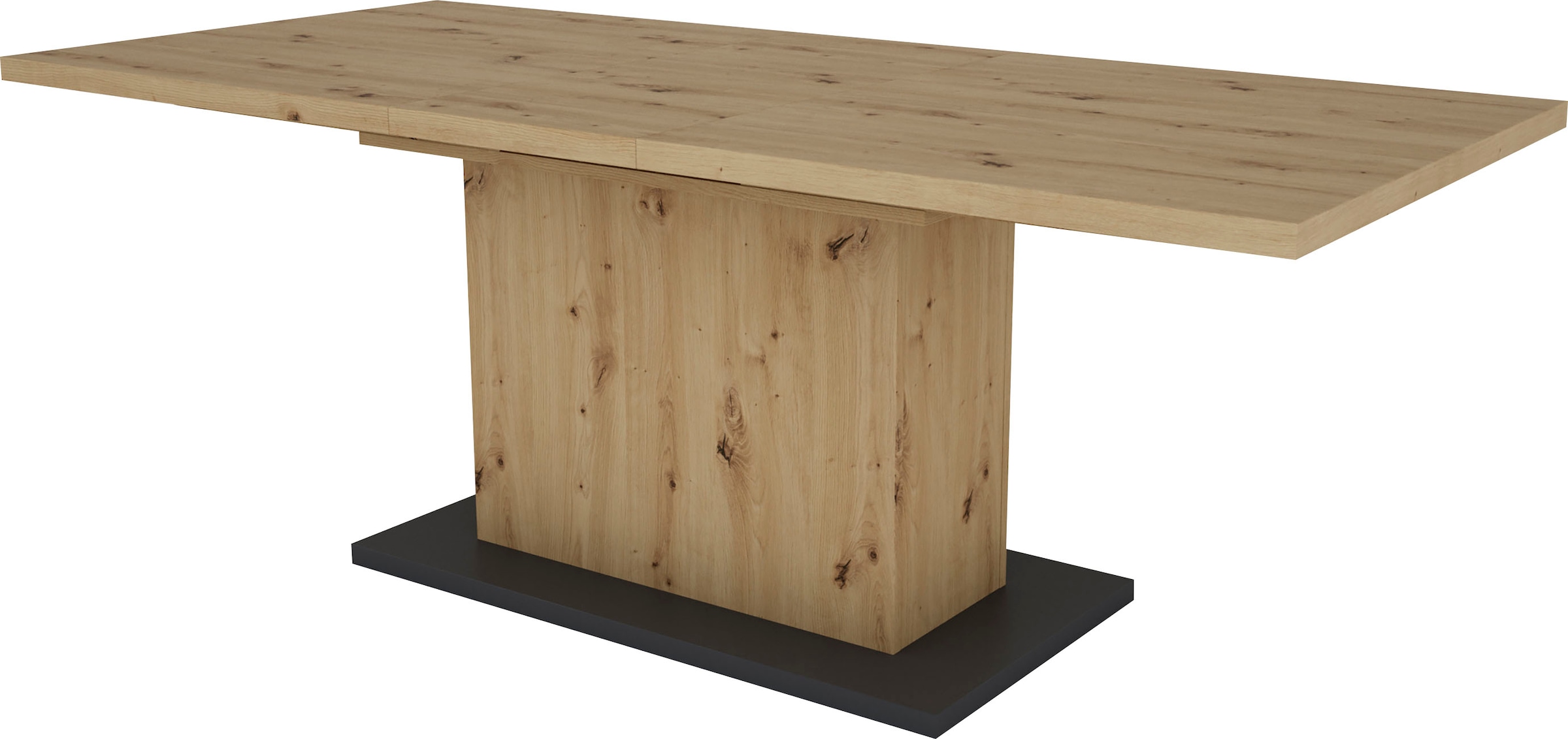 | online bestellen 4 Jelmoli-Versand 5 mit Essgruppe Homexperts Tisch »Aiko«, Esstisch cm 160-200 (Set, Auszugsfunktion, tlg., mit Stühlen), Breite