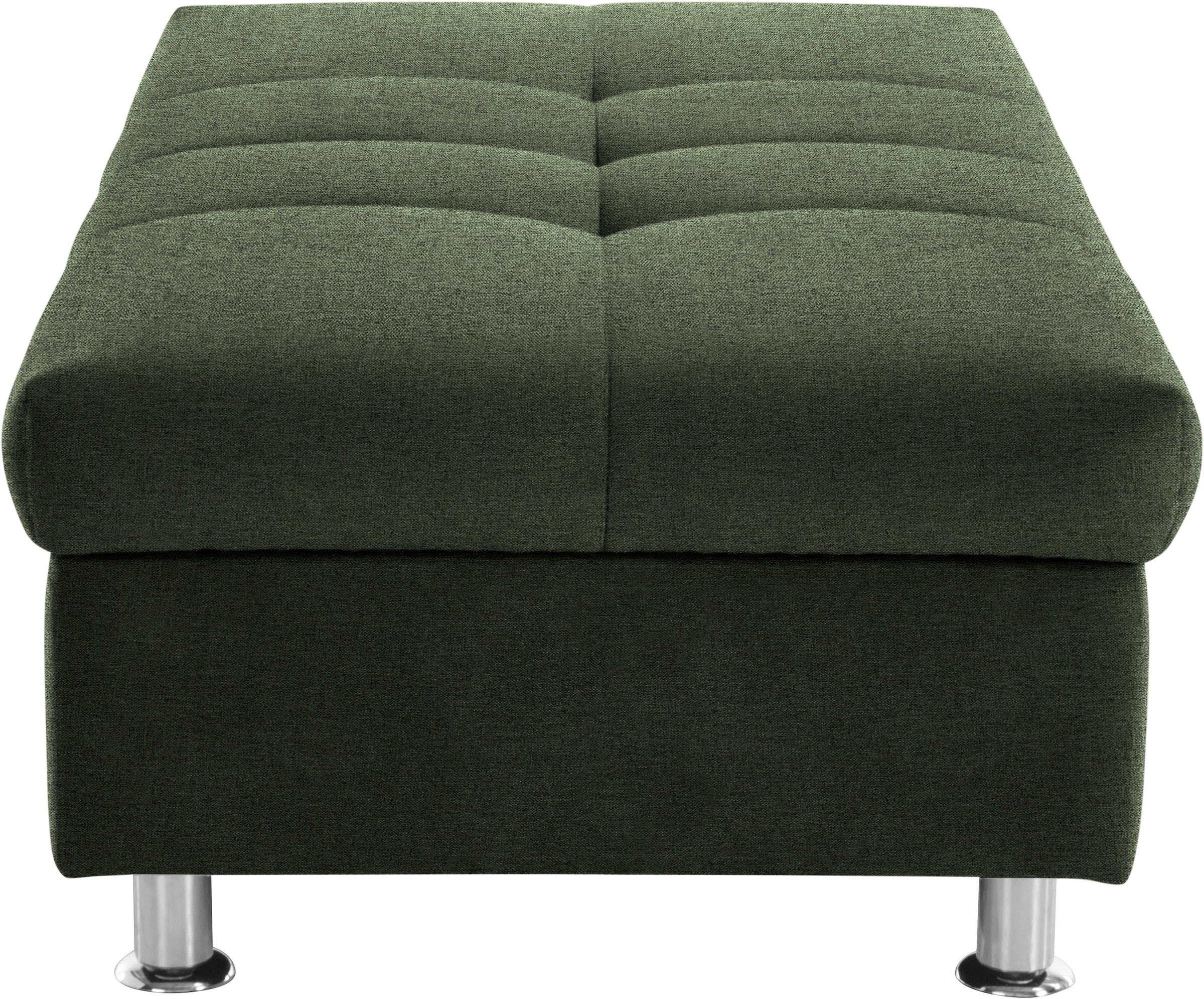 DOMO collection Stauraumhocker »Franzi«, mit grossem Stauraumfach