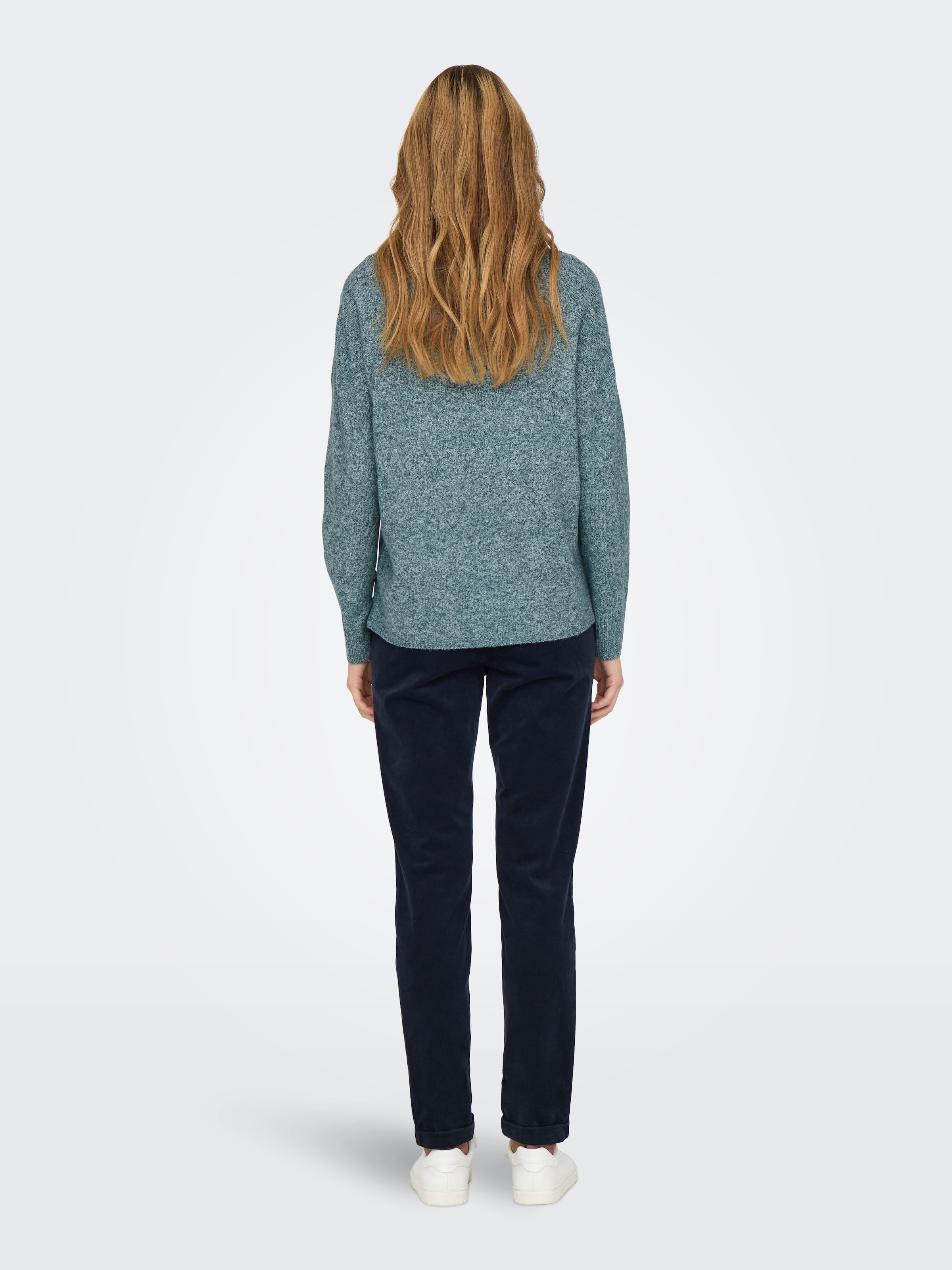 ONLY V-Ausschnitt-Pullover »ONLRICA LIFE L/S V-NECK PULLO KNT NOOS«, mit V-Ausschnitt