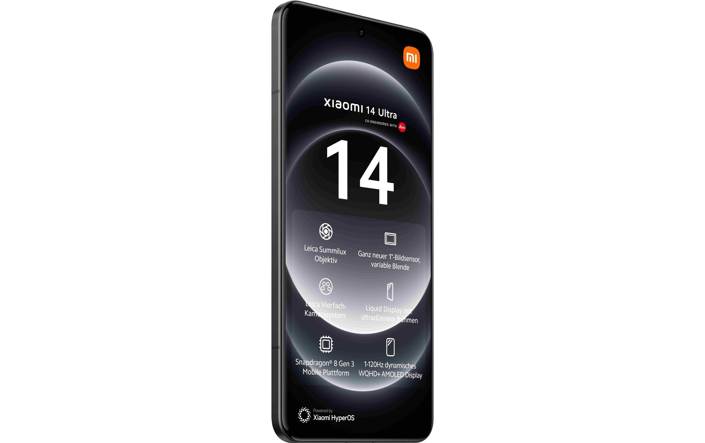 Xiaomi Smartphone »14 Ultra 5G 512 GB Schwarz«, schwarz