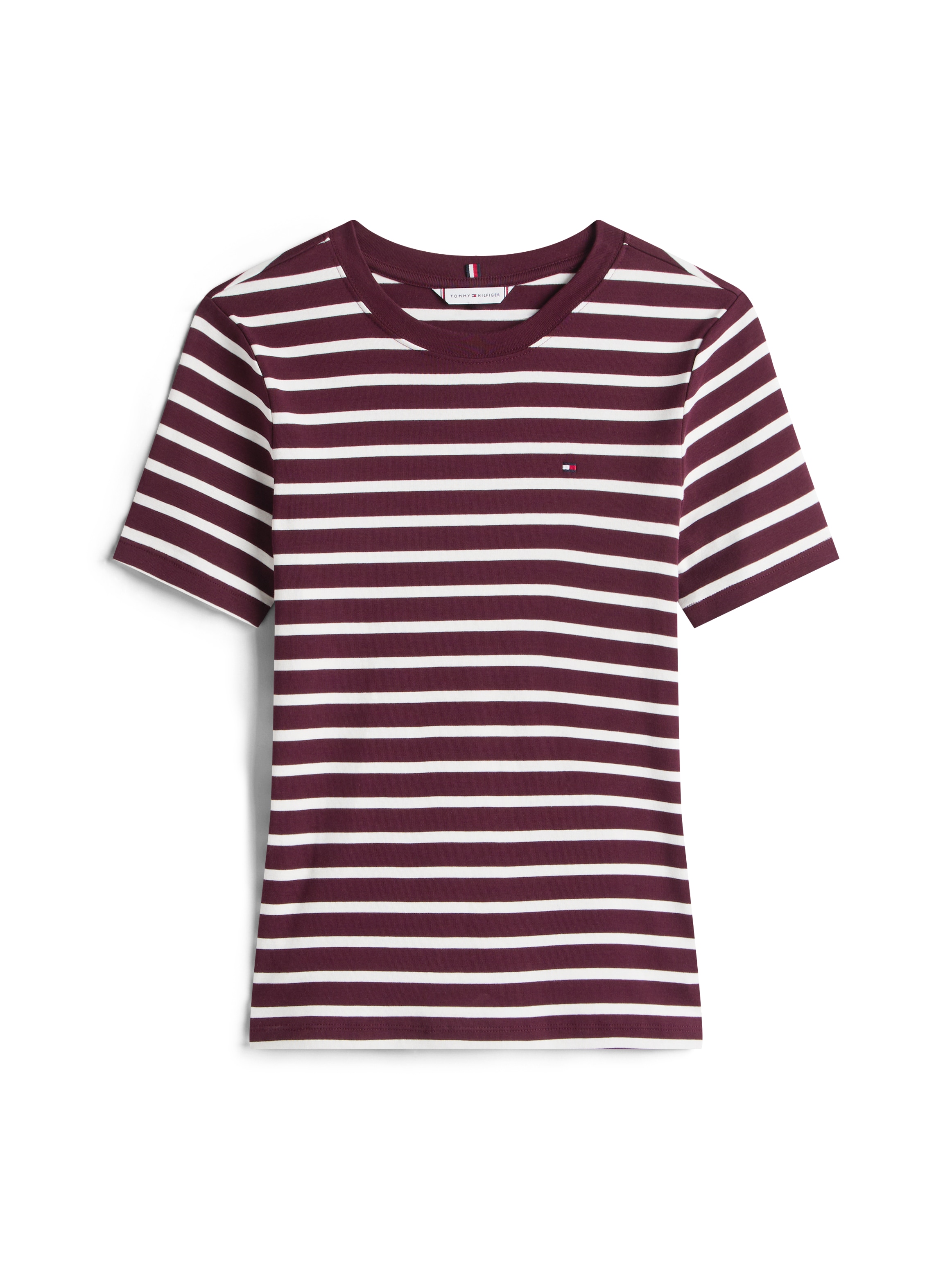 Tommy Hilfiger T-Shirt »SLIM CODY C-NK SS«, mit Logostickerei