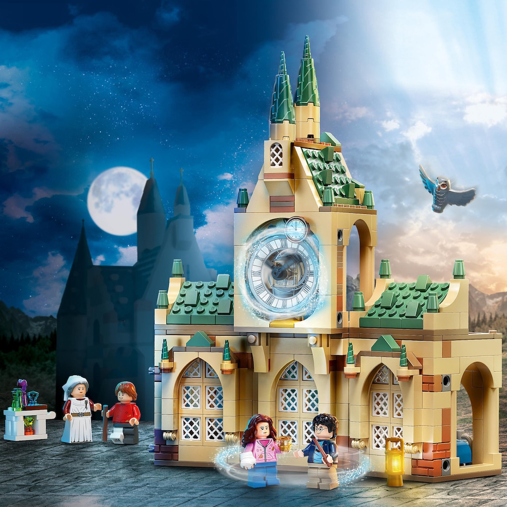 LEGO® Konstruktionsspielsteine »Hogwarts™ Krankenflügel (76398), LEGO® Harry Potter™«, (510 St.)