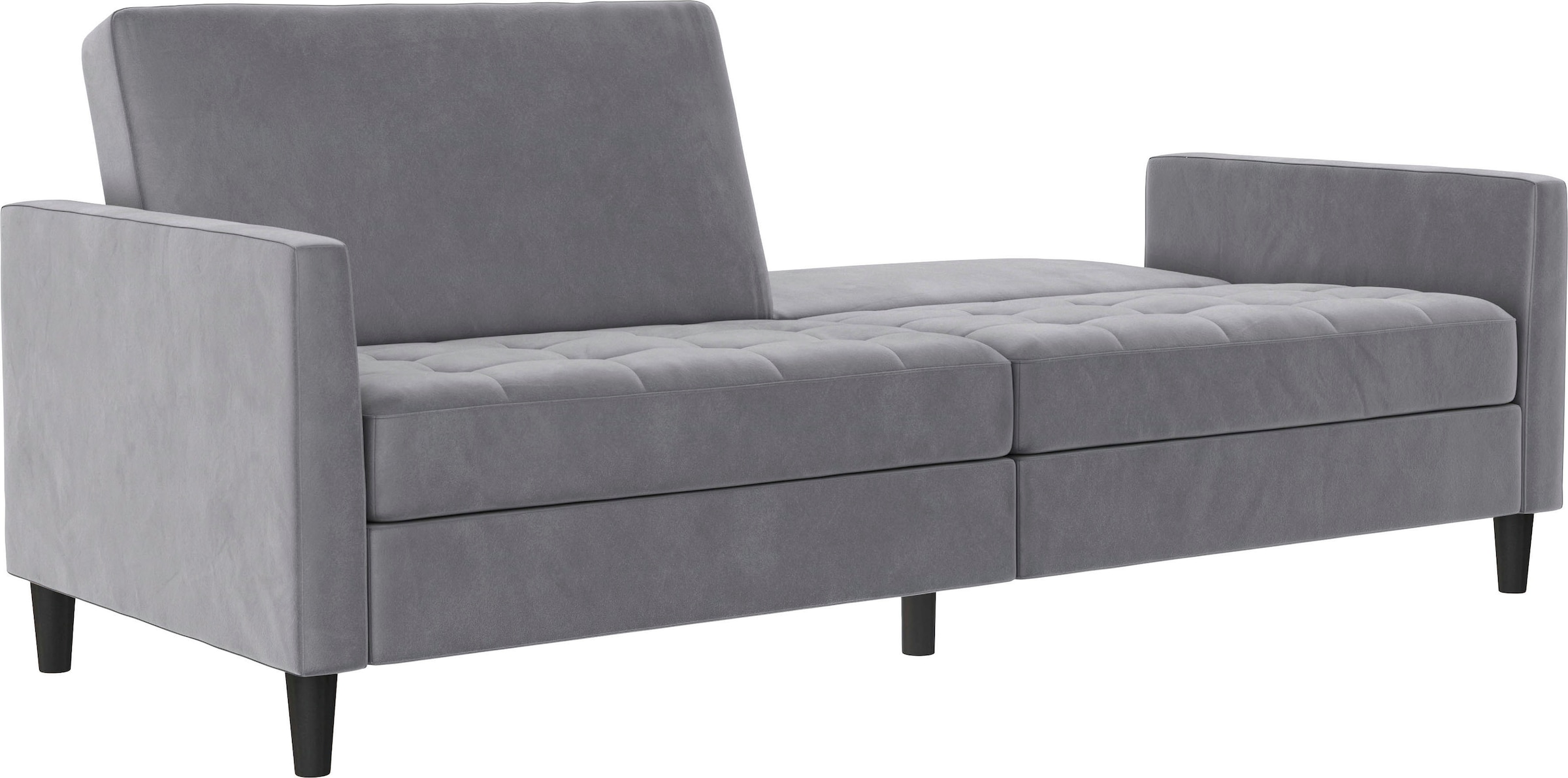 Dorel Home 3-Sitzer »Presley«, Sofa mit Bett-Funktion und verstellbarer Rückenlehne