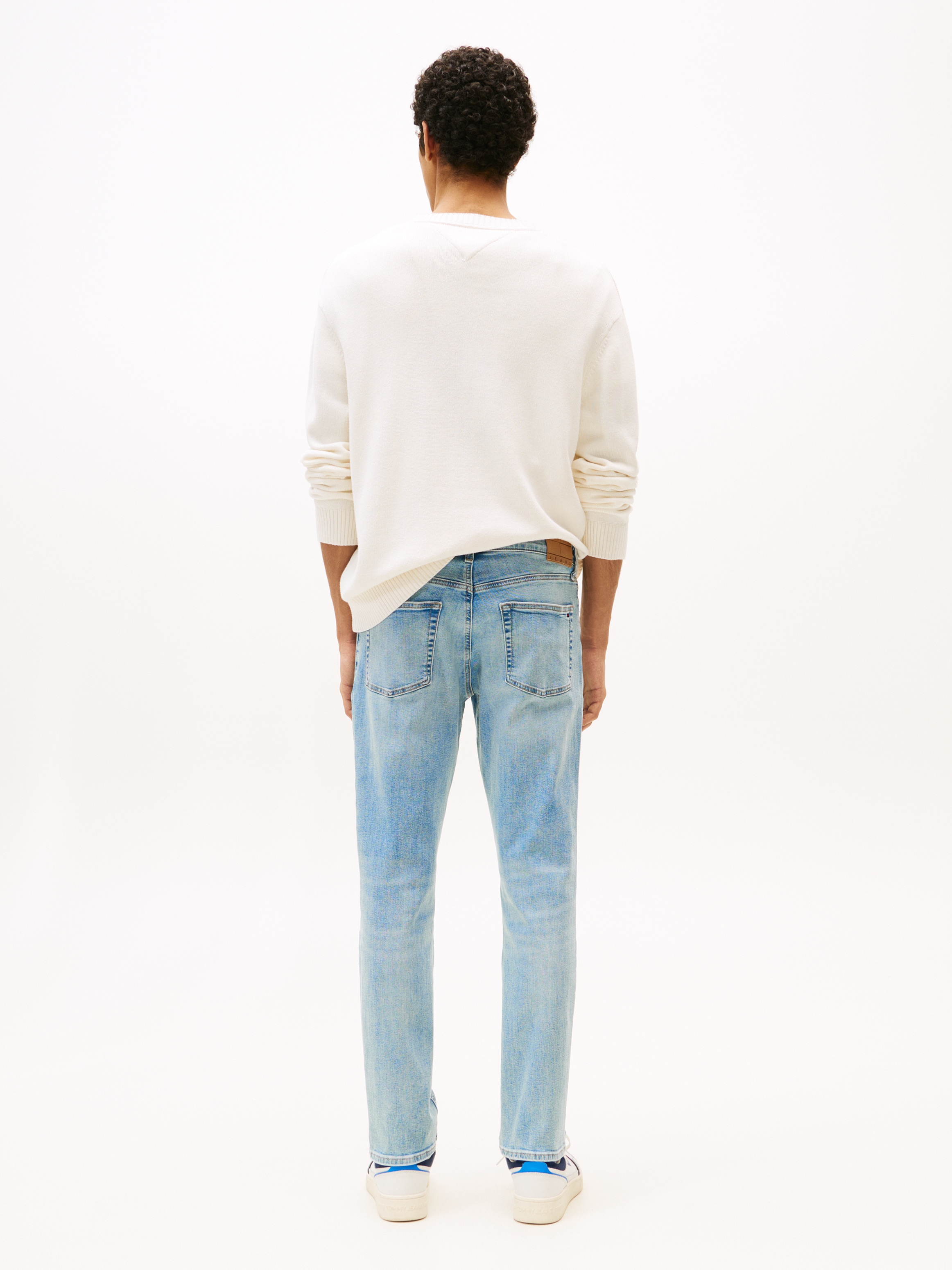Tommy Jeans Slim-fit-Jeans »Scanton Slim«, Slim‑Fit‑Jeans mit mittlerer Leibhöhe, 5‑Pocket‑Design