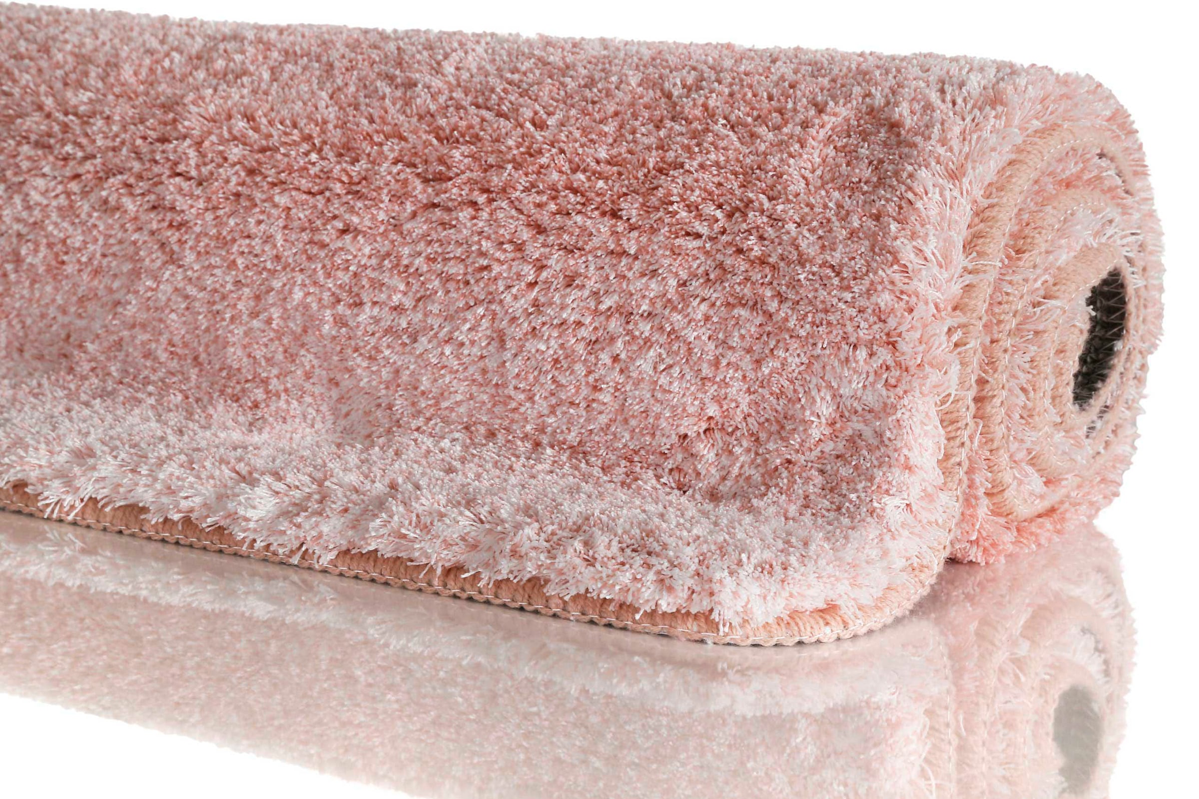 Wecon home Basics Badematte »Luuk WB-2705«, Höhe 25 mm, rutschhemmend beschichtet, fussbodenheizungsgeeignet-schnell trocknend, trendiger Farbverlauf, waschbar, weicher Badezimmerteppich