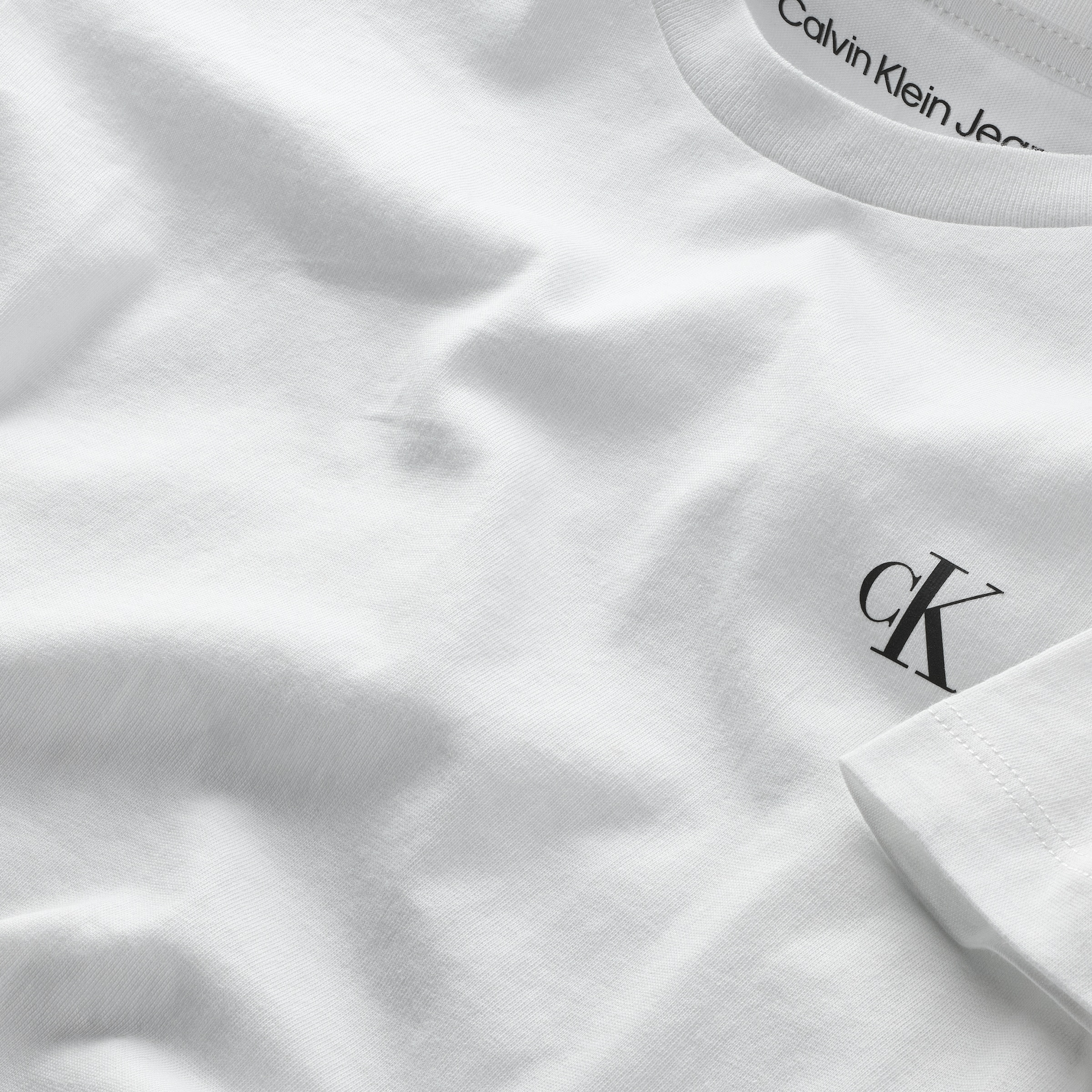 Calvin Klein Jeans T-Shirt »2-PACK MONOGRAM TOP«, (2 tlg.), für Kinder bis 16 Jahre mit Logoprägung