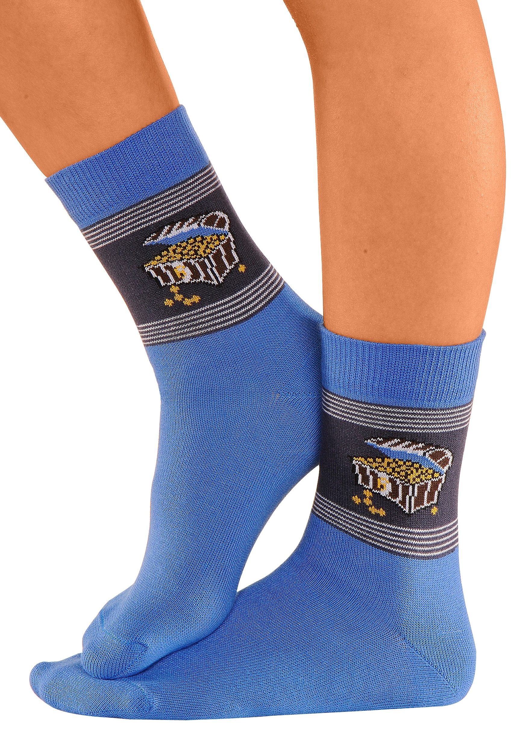 Go in Socken, (5 Paar), mit Piratenmotiven online kaufen | Jelmoli-Versand