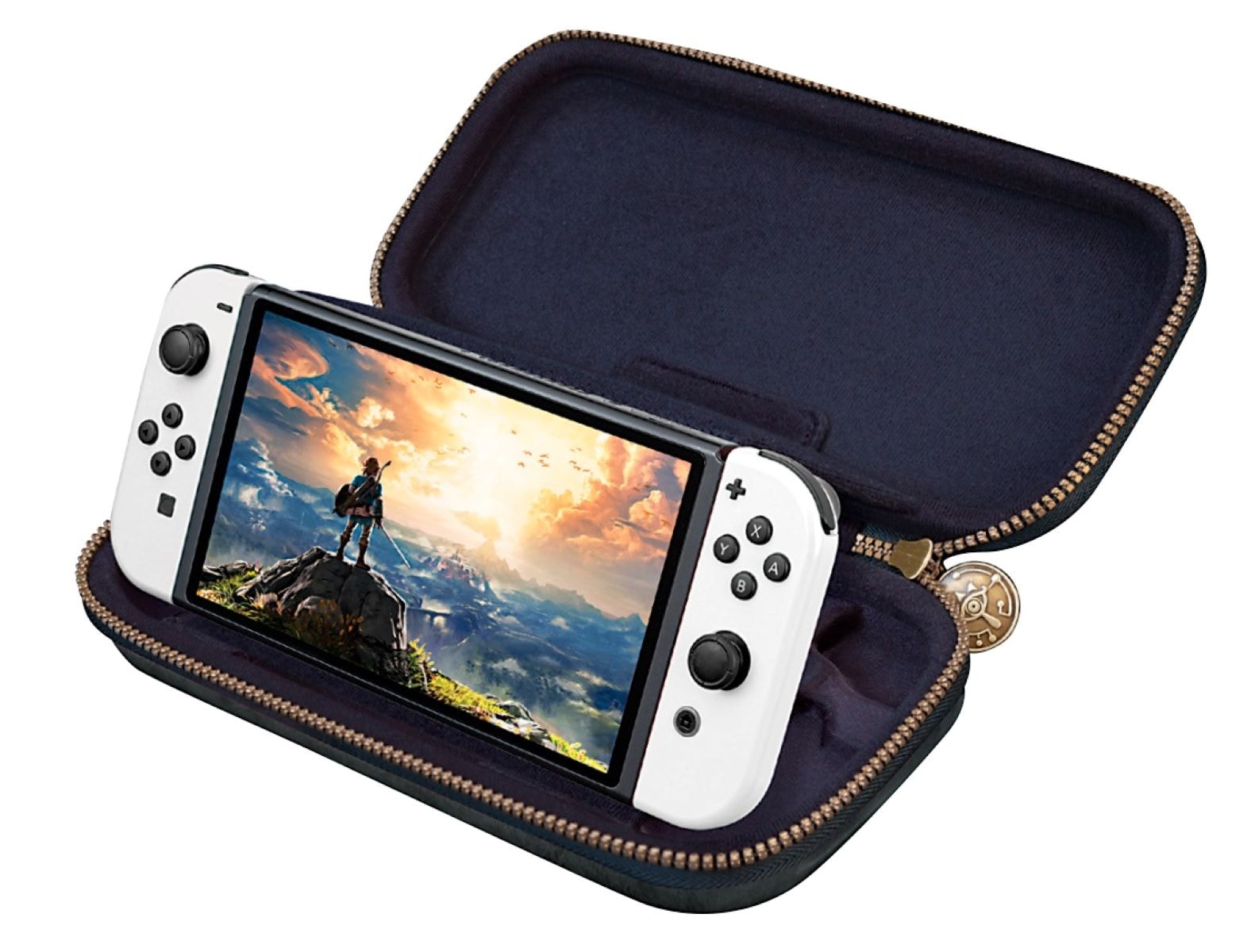 BigBen Spielekonsolen-Tasche »Nintendo Switch Travel Case Zelda NNS42Z«, (5 tlg.)