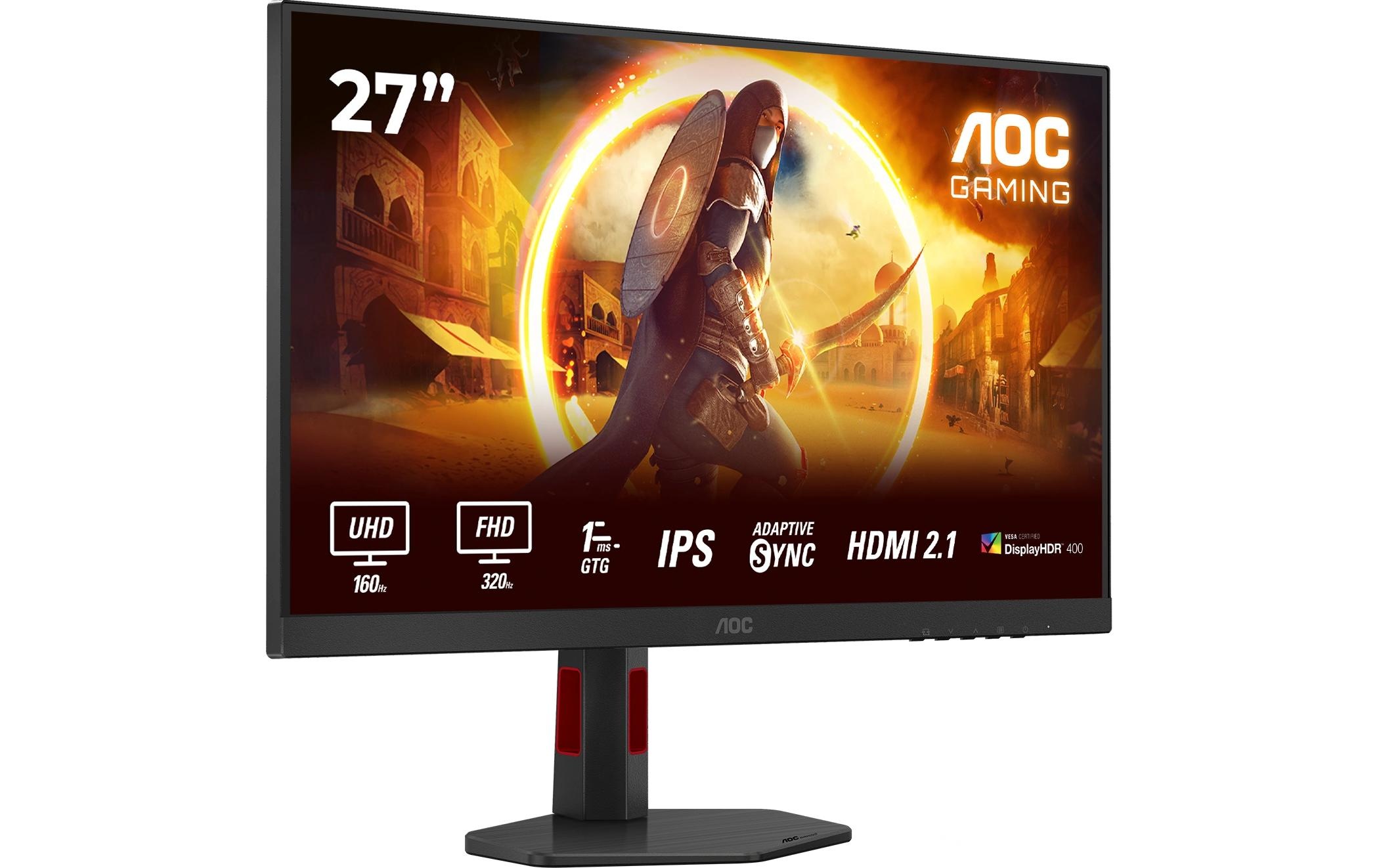 AOC LCD-Monitor »U27G4R«, 68,58 cm/27 Zoll, 3840 x 2160 px, 4K Ultra HD, 320 Hz