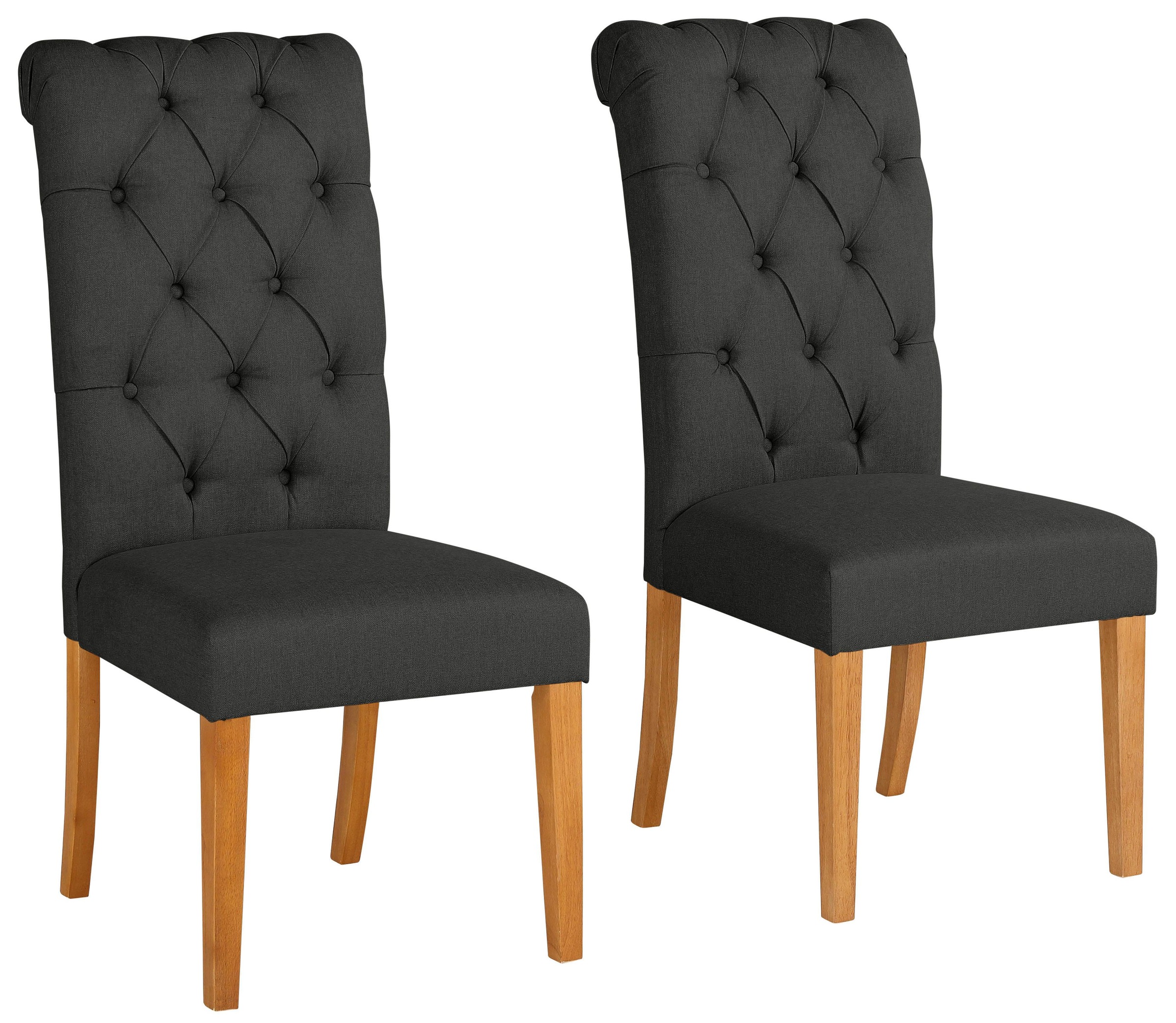 Home affaire Esszimmerstuhl »Liao«, (Set), Webstoff-Struktur (100% Polyester),... kaufen