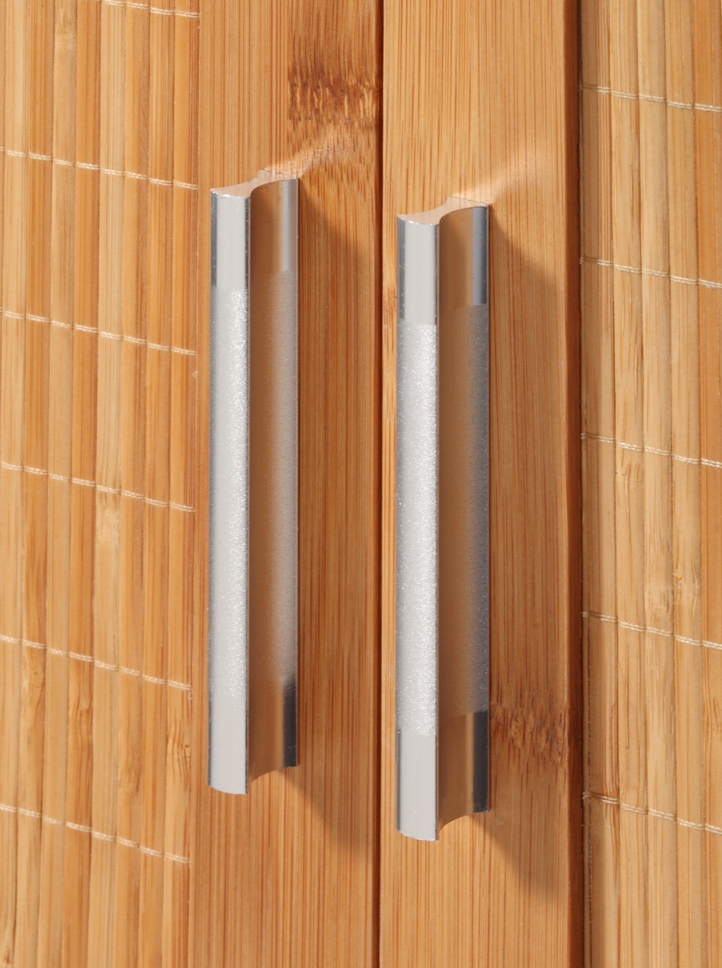❤ welltime Waschbeckenunterschrank »Bambus«, mit Siphonausschnitt, Breite  67 cm, Badschrank aus Bambus kaufen im Jelmoli-Online Shop