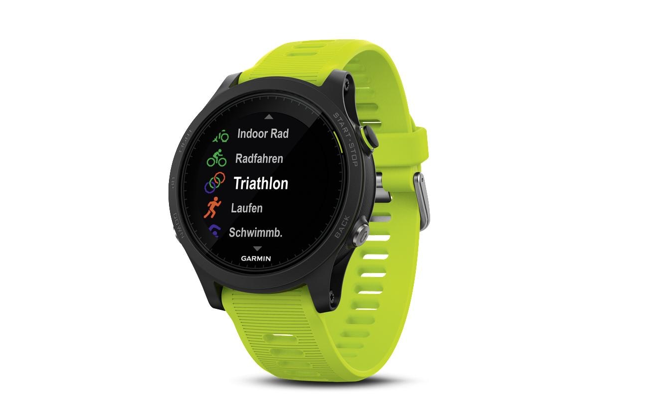 Garmin Fitnessuhr »GPS-Sportuhr Forerunner 935 Bundle Tri Gelb Schwarz«