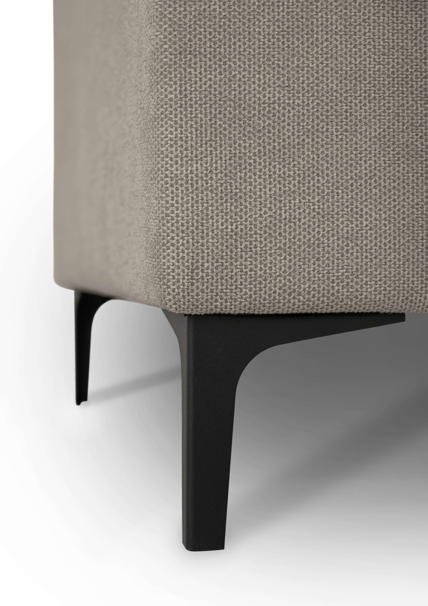 Home affaire Wohnlandschaft »Tournon U-Form, XXL Sofa, Breite 333 cm, Webstoff, Chenille«, Designsofa im nordischen Stil, Wellenunterfederung, Metallfüsse