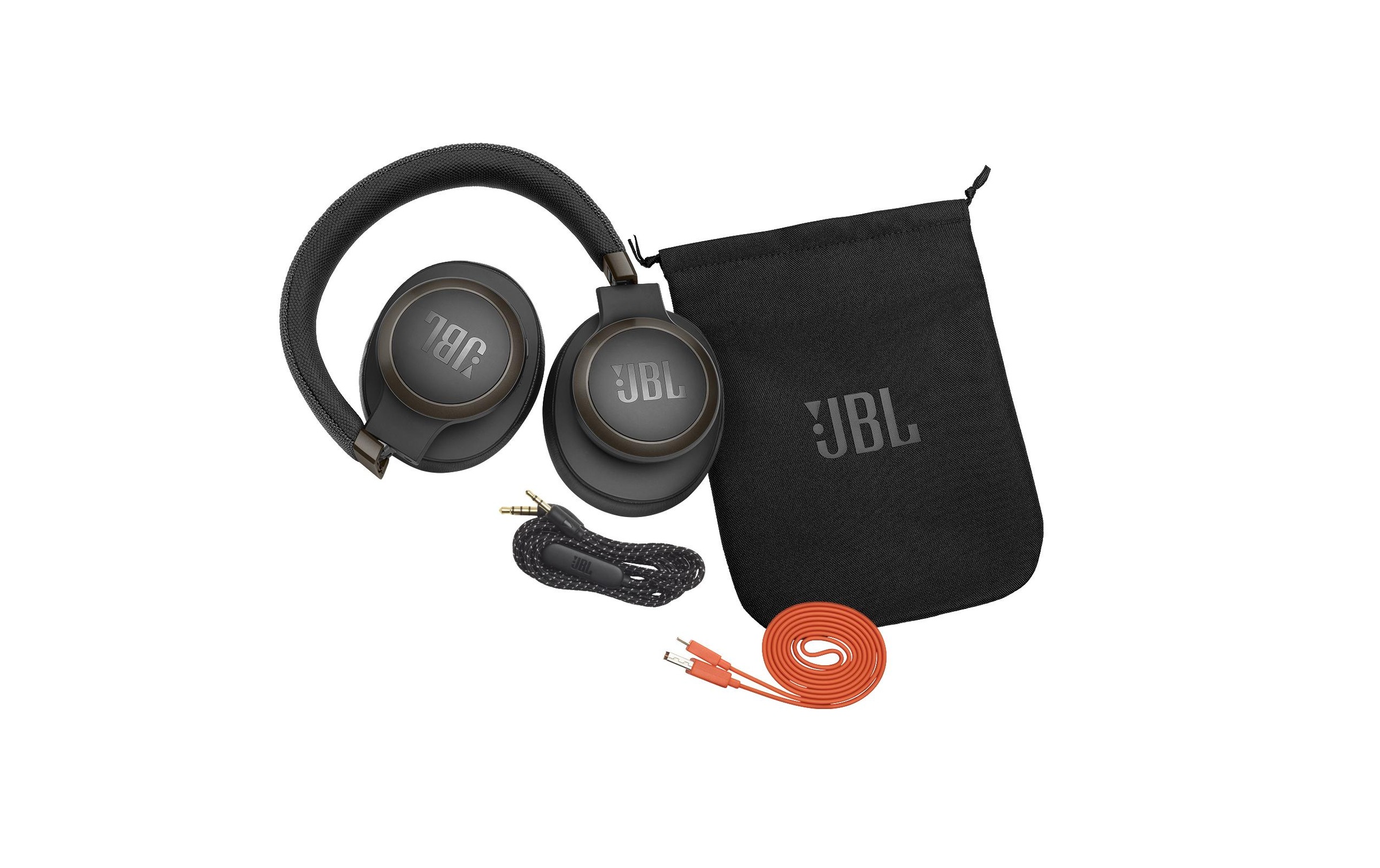 JBL Over-Ear-Kopfhörer »LIVE 650BTNC Schwarz«, Noise-Cancelling-Rauschunterdrückung