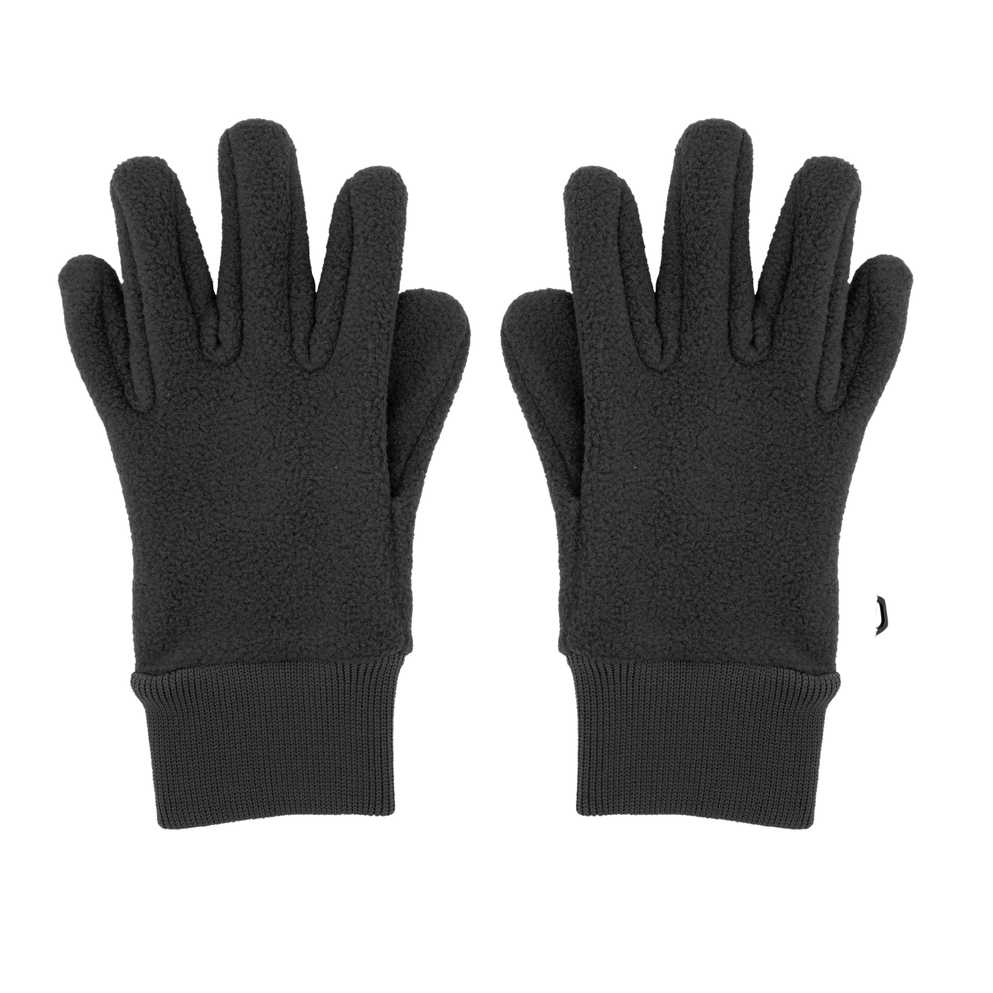 MAXIMO Fleecehandschuhe 1 Paar, Fingerhandschuhe, Boucle-Optik, Strickbündchen