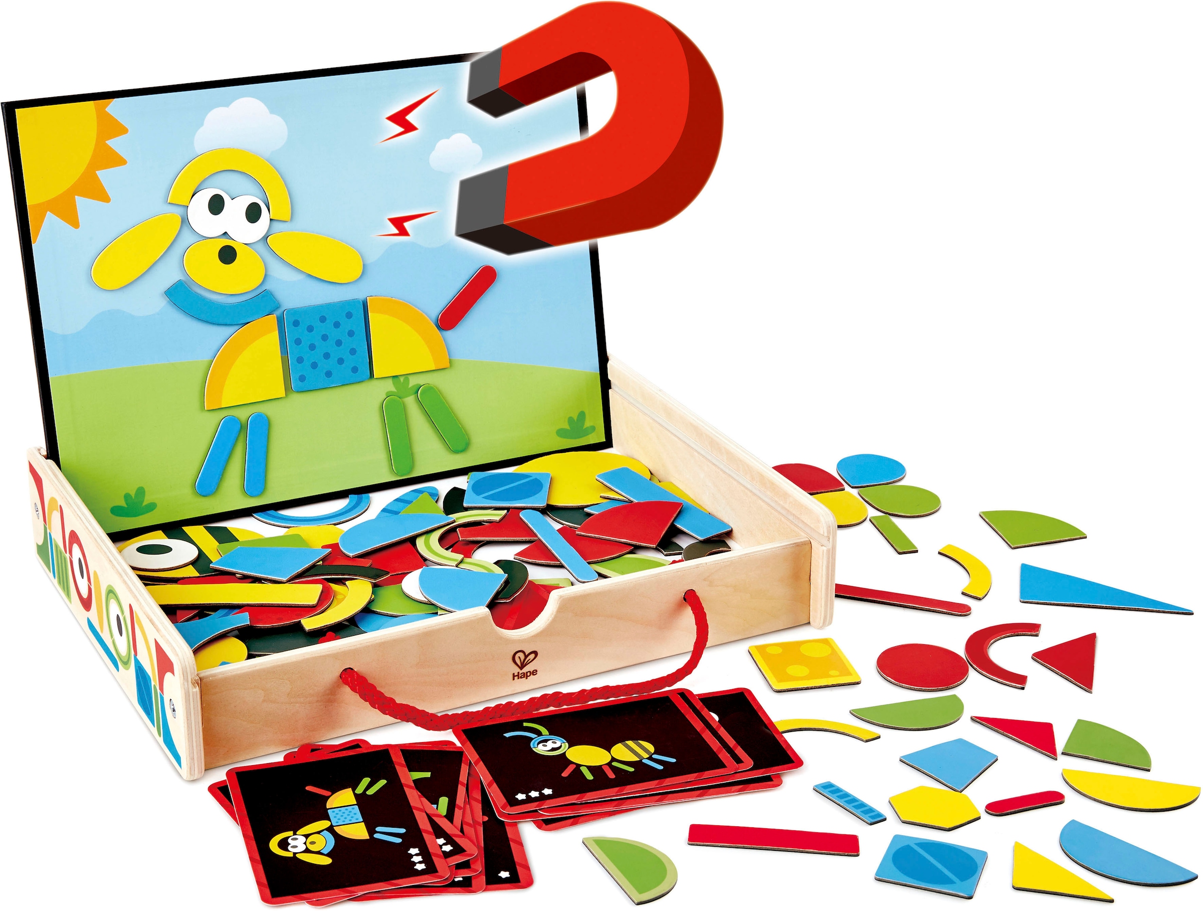 Hape Spiel »Magnetische Kunstbox«, FSC®- schützt Wald - weltweit