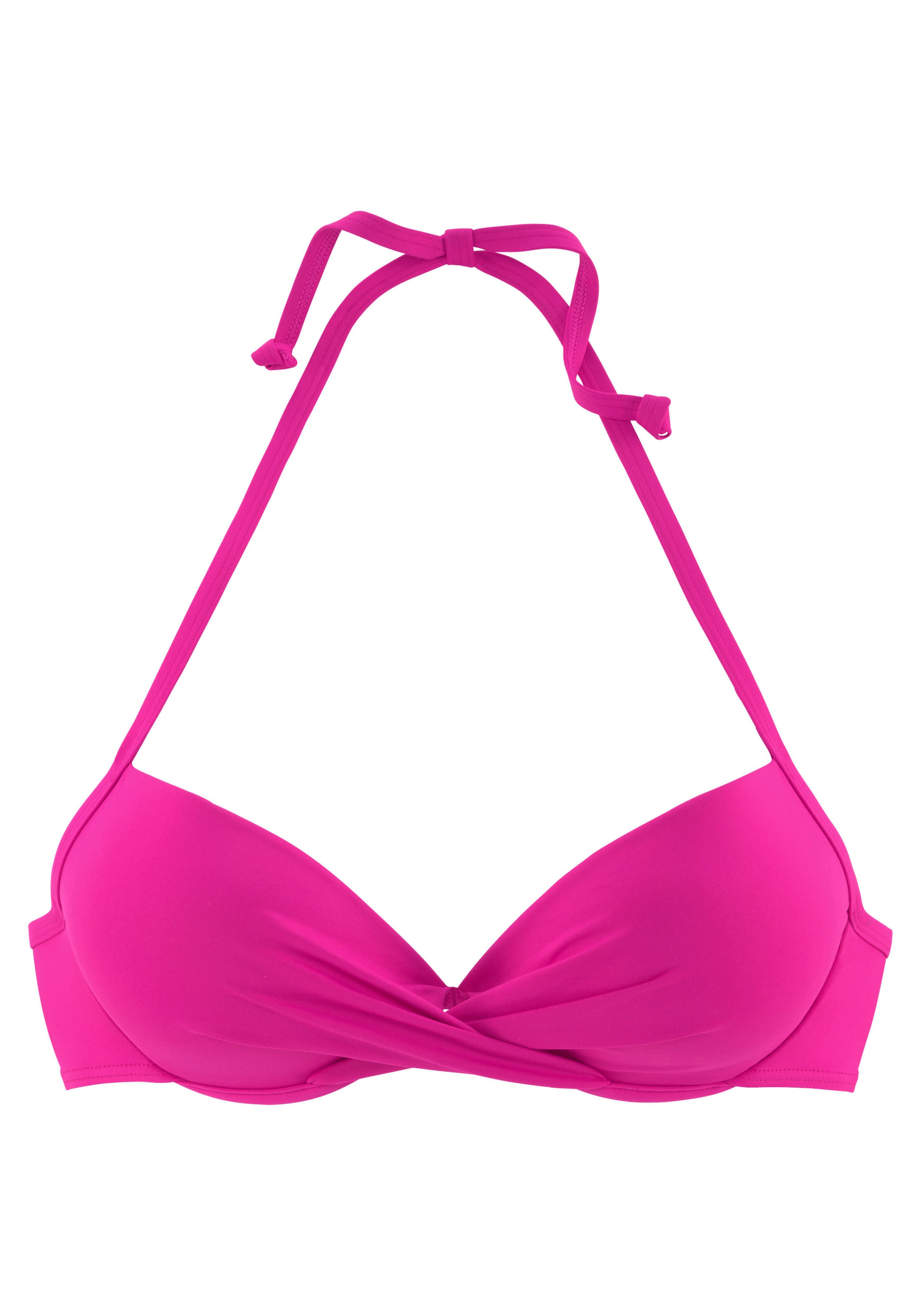 s.Oliver Push-Up-Bikini-Top »Spain«, in Wickeloptik