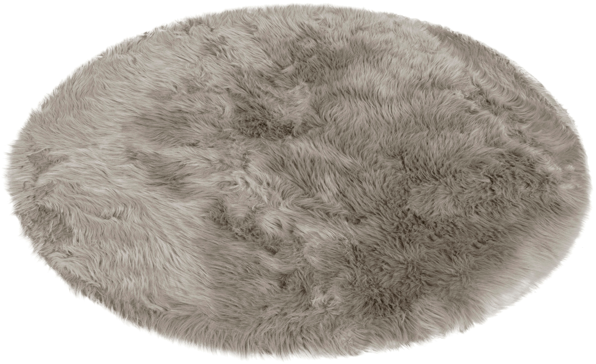 Home affaire Fellteppich »Valeria«, rund, 60 mm Höhe, Kunstfell Teppich, besonders weich und flauschig, fussbodenheizungsgeeignet, pflegeleicht, ideale Teppiche für Wohnzimmer, Schlafzimmer und Esszimmer