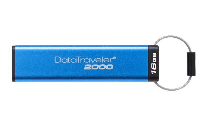 Kingston USB-Stick »DataTraveler 2000 Keypad USB 3,0 8 GB«, (Lesegeschwindigkeit 120 MB/s)