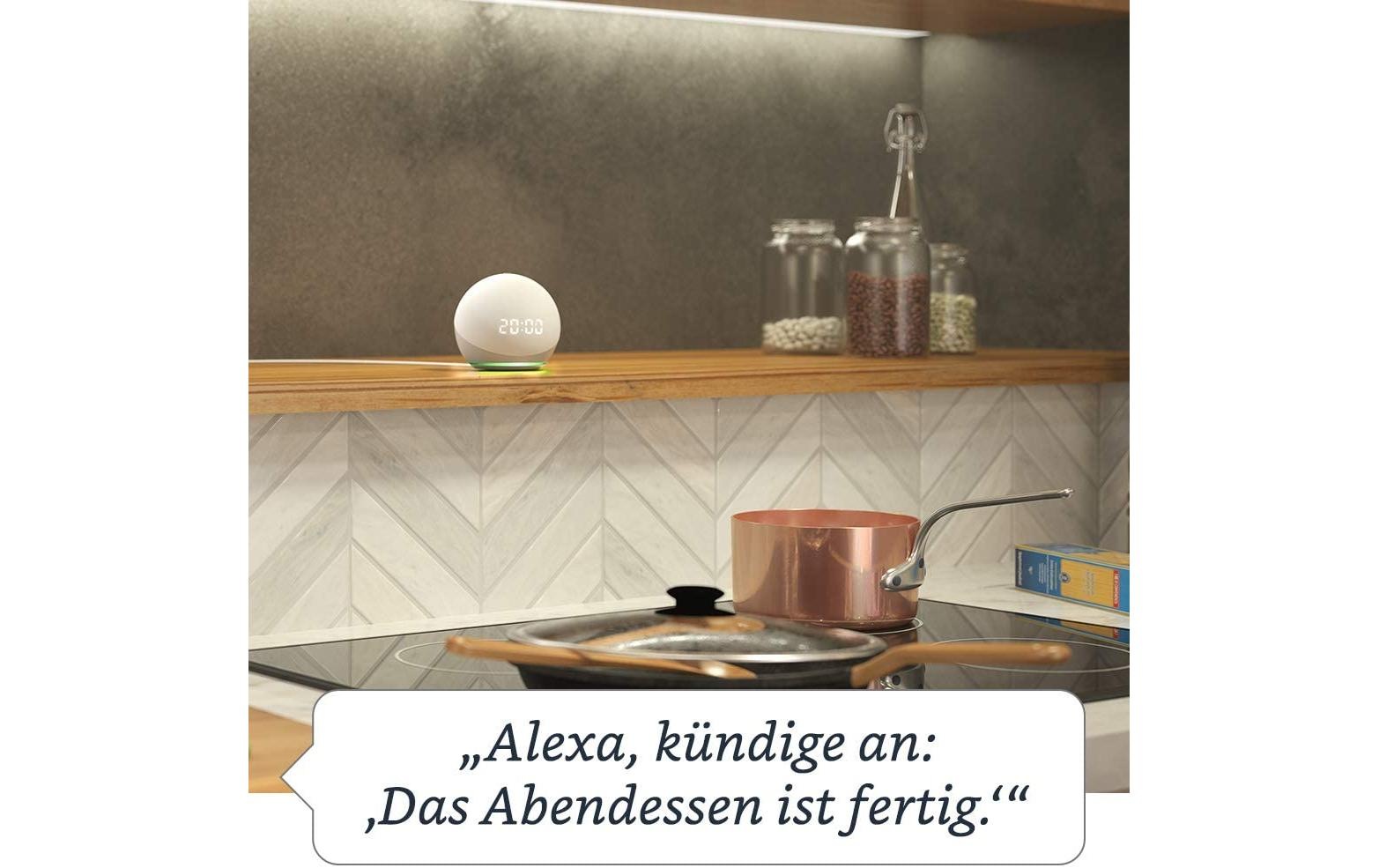 Amazon Bluetooth-Speaker »Echo Dot 4. Gen. mit Uhr«