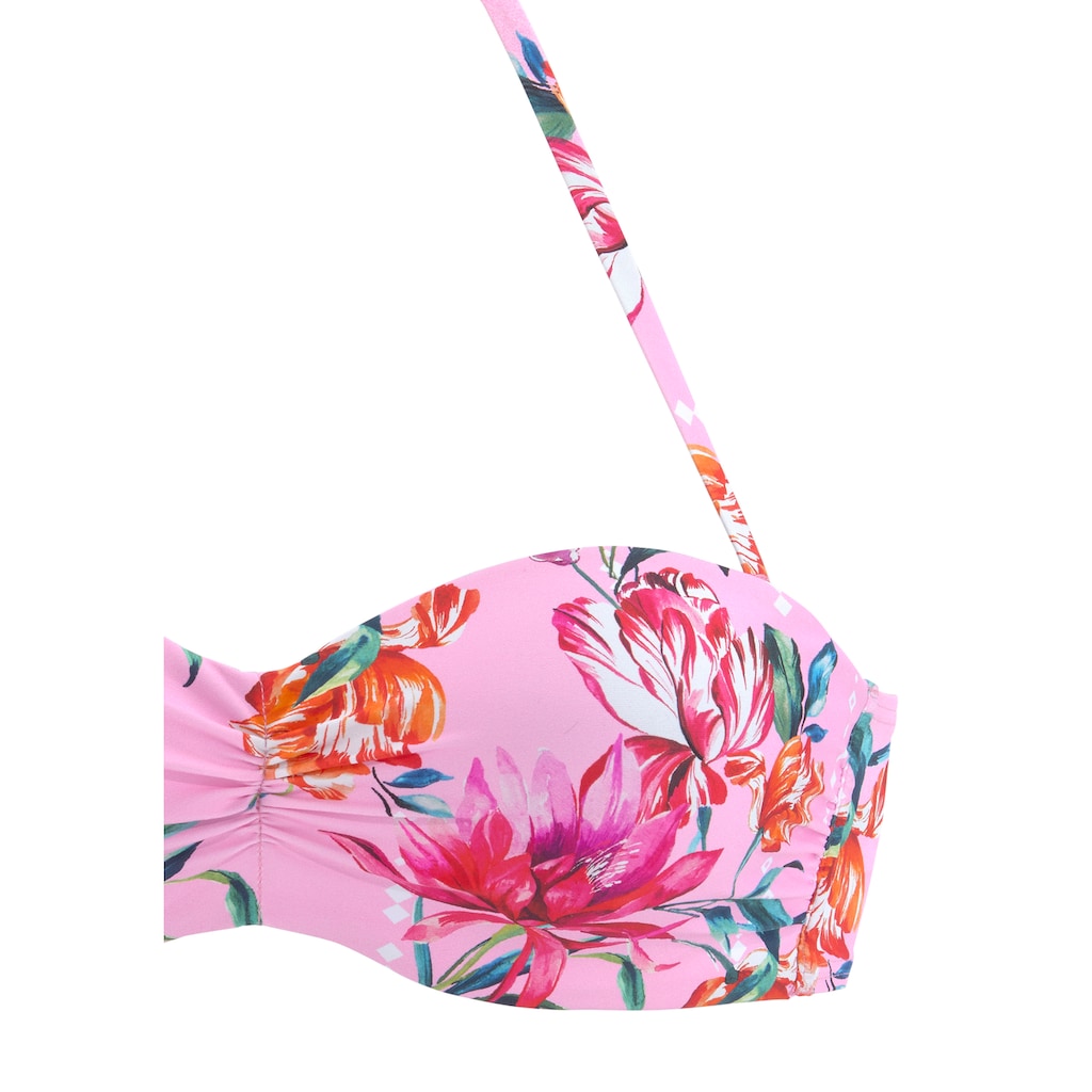 Sunseeker Bügel-Bandeau-Bikini-Top »Modern«, mit Blumenprint