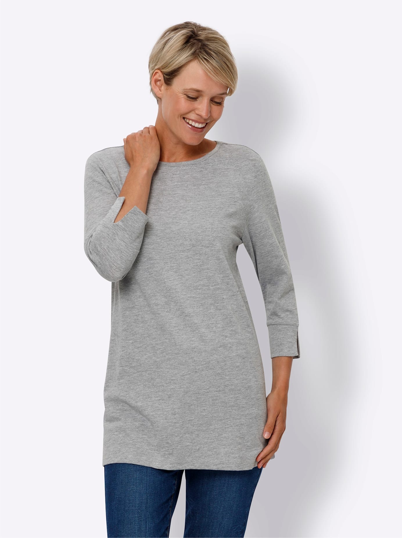Classic Basics 3/4-Arm-Shirt »Longshirt« 1 Stk.
