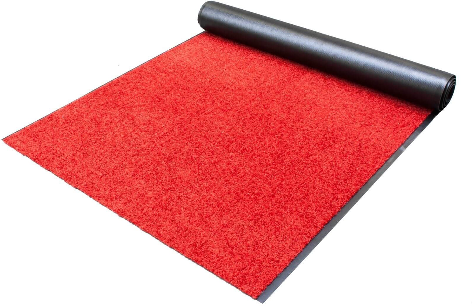 Primaflor-Ideen in Textil Läufer "Schmutzfangläufer CLEAN, Made in Belgium" rechteckig 9 mm Höhe Schmutzfangmatte, Uni Farben, strapazierfähig, rutschhemmend, waschbar