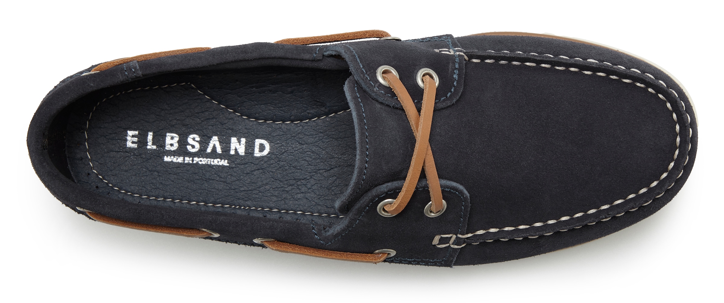 Elbsand Bootsschuh, Slipper, Halbschuh, Slip-Ons aus Leder