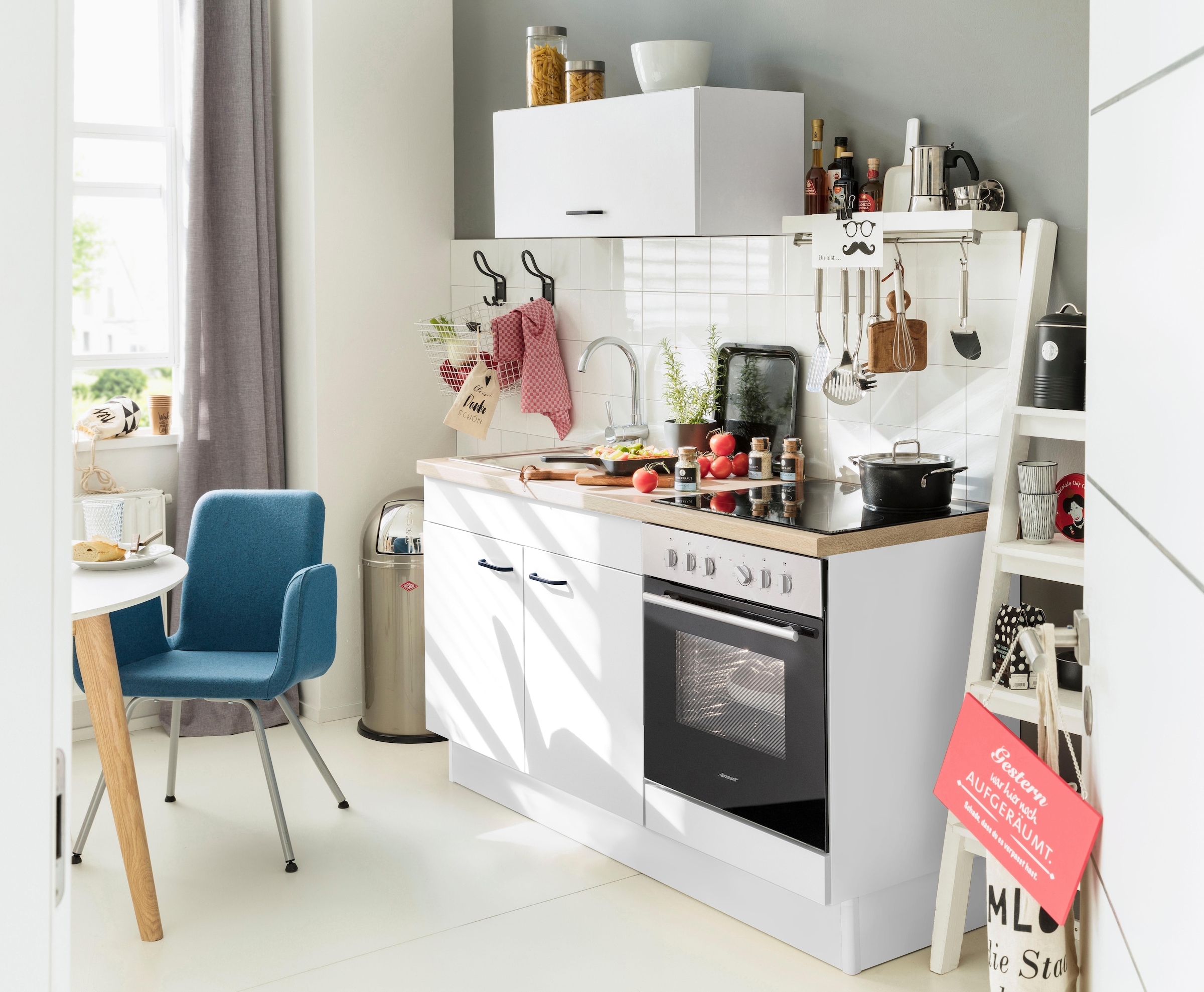 OPTIFIT Spülenschrank »Elga«, mit Soft-Close-Funktion, höhenverstellbaren Füssen, Breite 100 cm