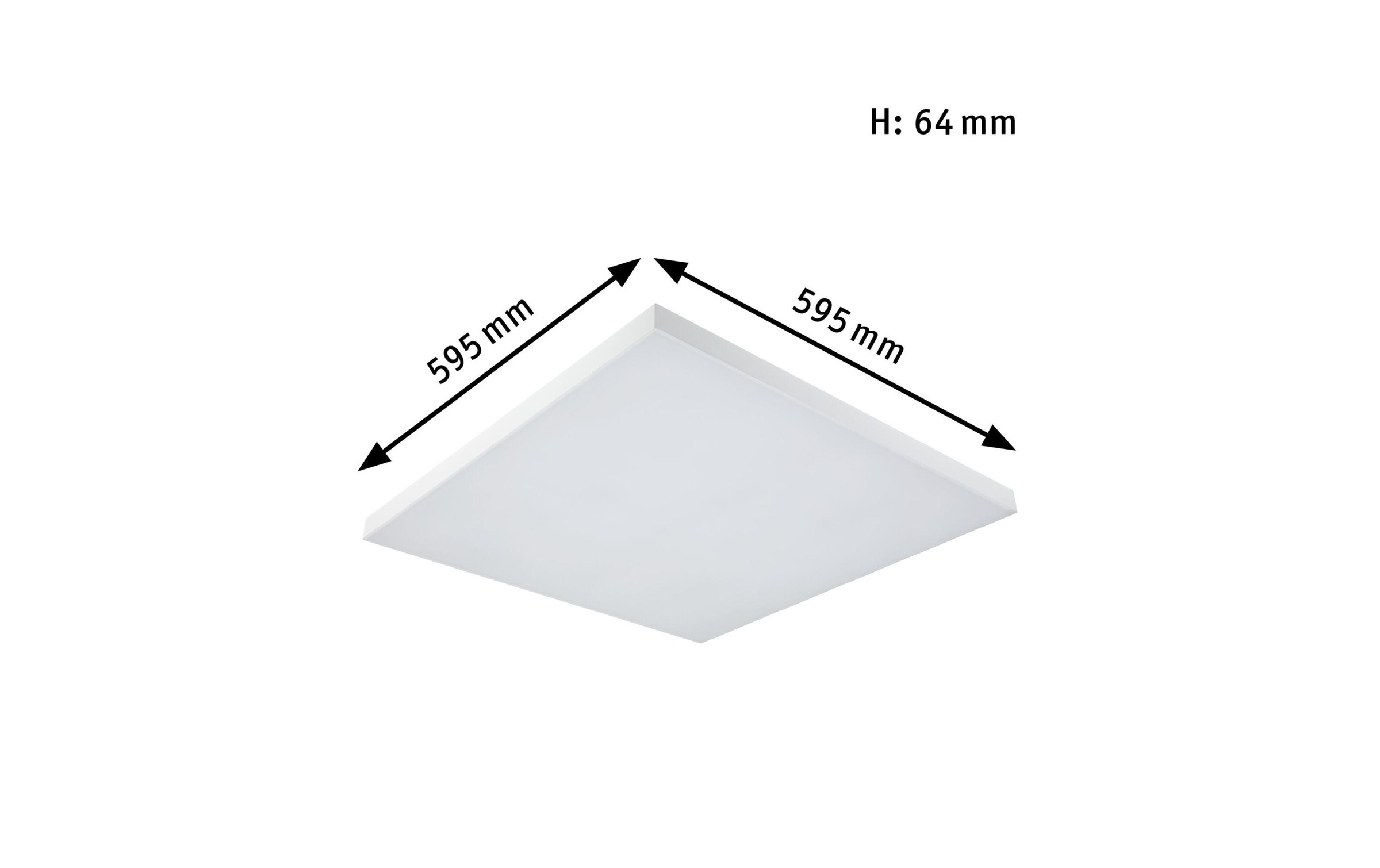 Paulmann Deckenleuchte »LED Panel Ve«, 1 flammig