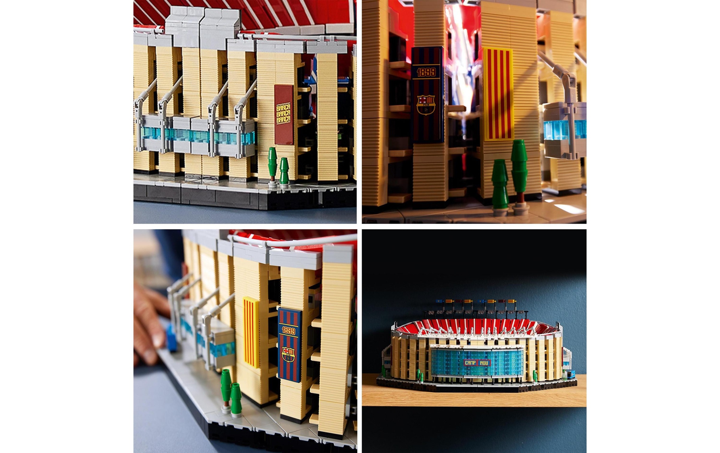 LEGO® Konstruktionsspielsteine »Nou - FC Barcelona 10284«