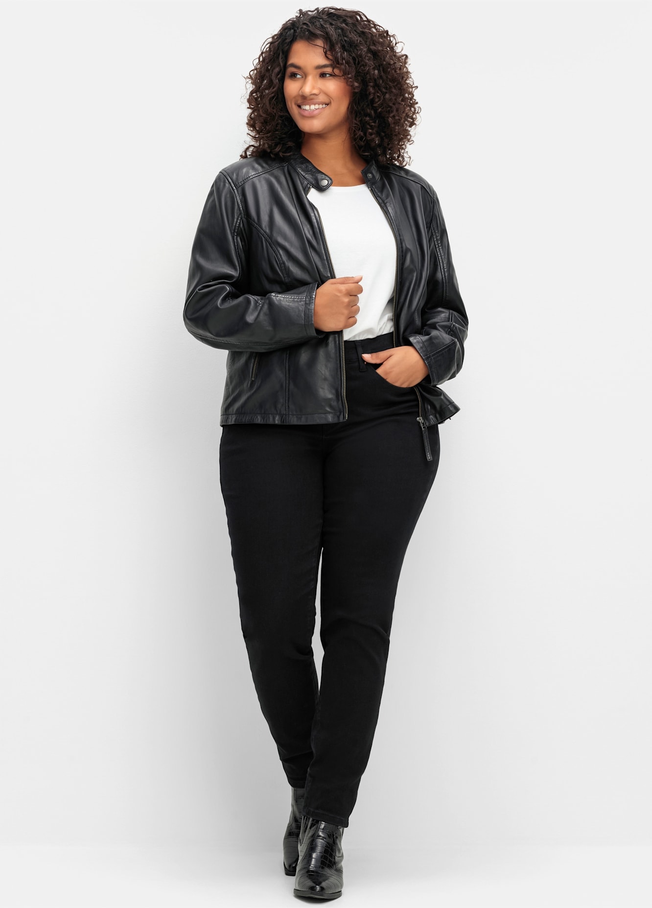 Sheego Bequeme Jeans, (1 tlg.)