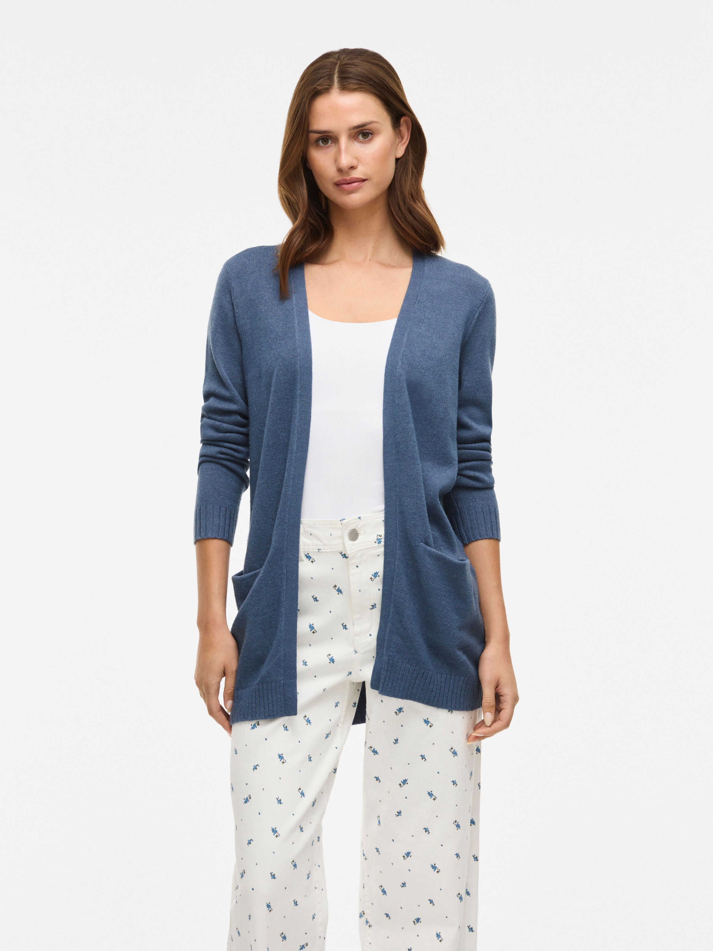 Vila Strickjacke »VIRIL OPEN L/S KNIT CARDIGAN - NOOS«