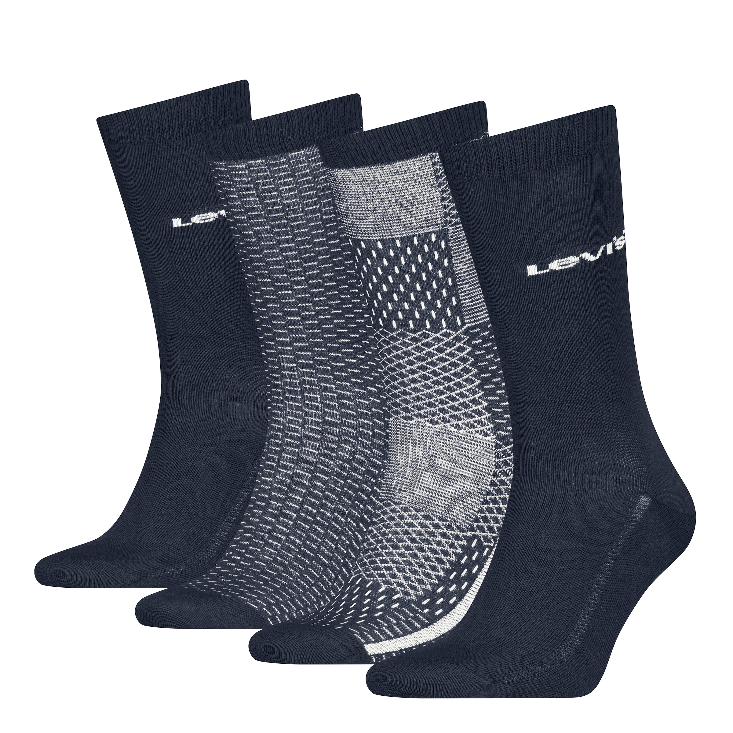 Levi's® Socken »LEVIS REG CUT DENIM GIFTBOX 4P« 4er Pack