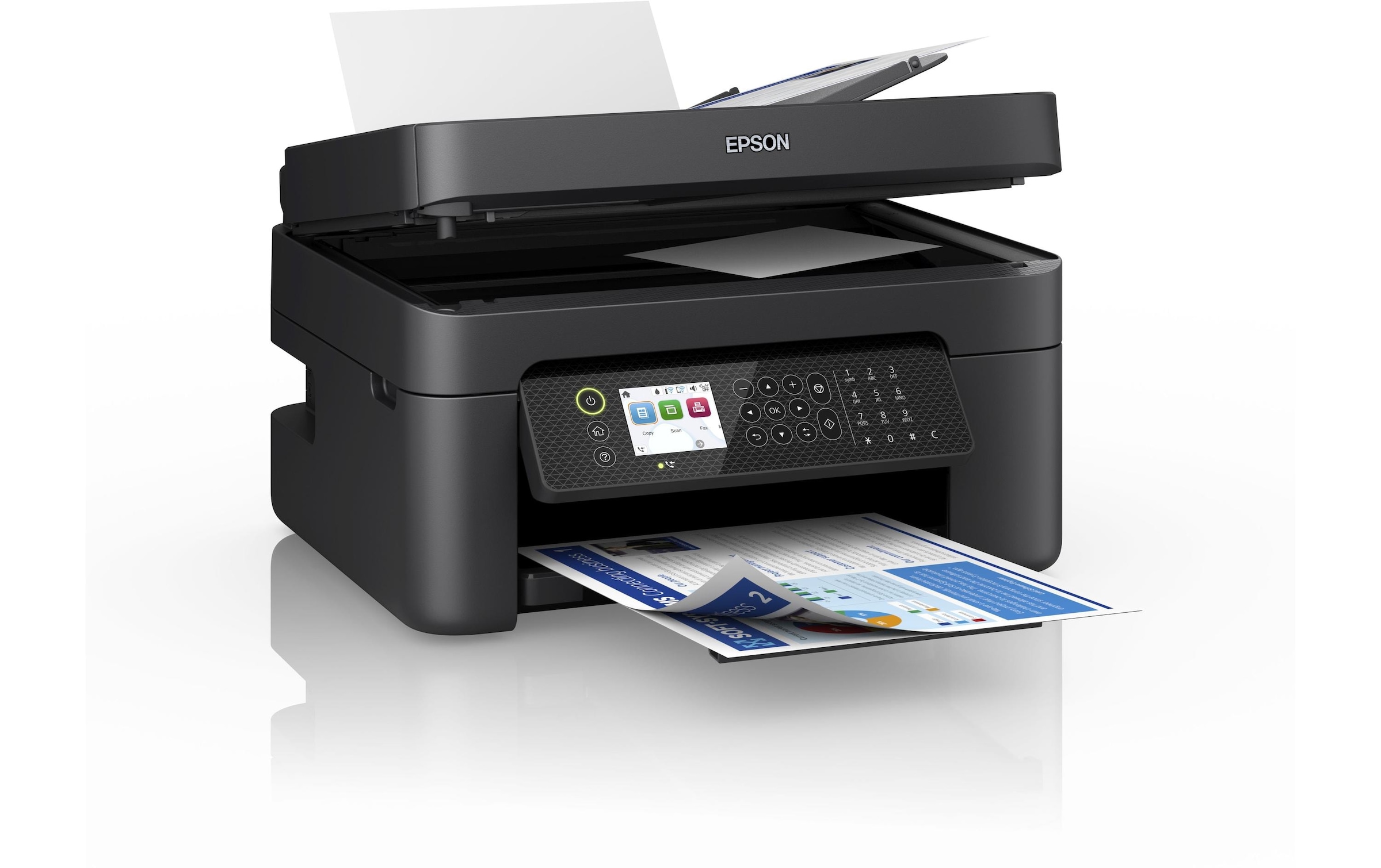 Epson Multifunktionsdrucker »Epson Workforce WF-2950DWF schwarz«