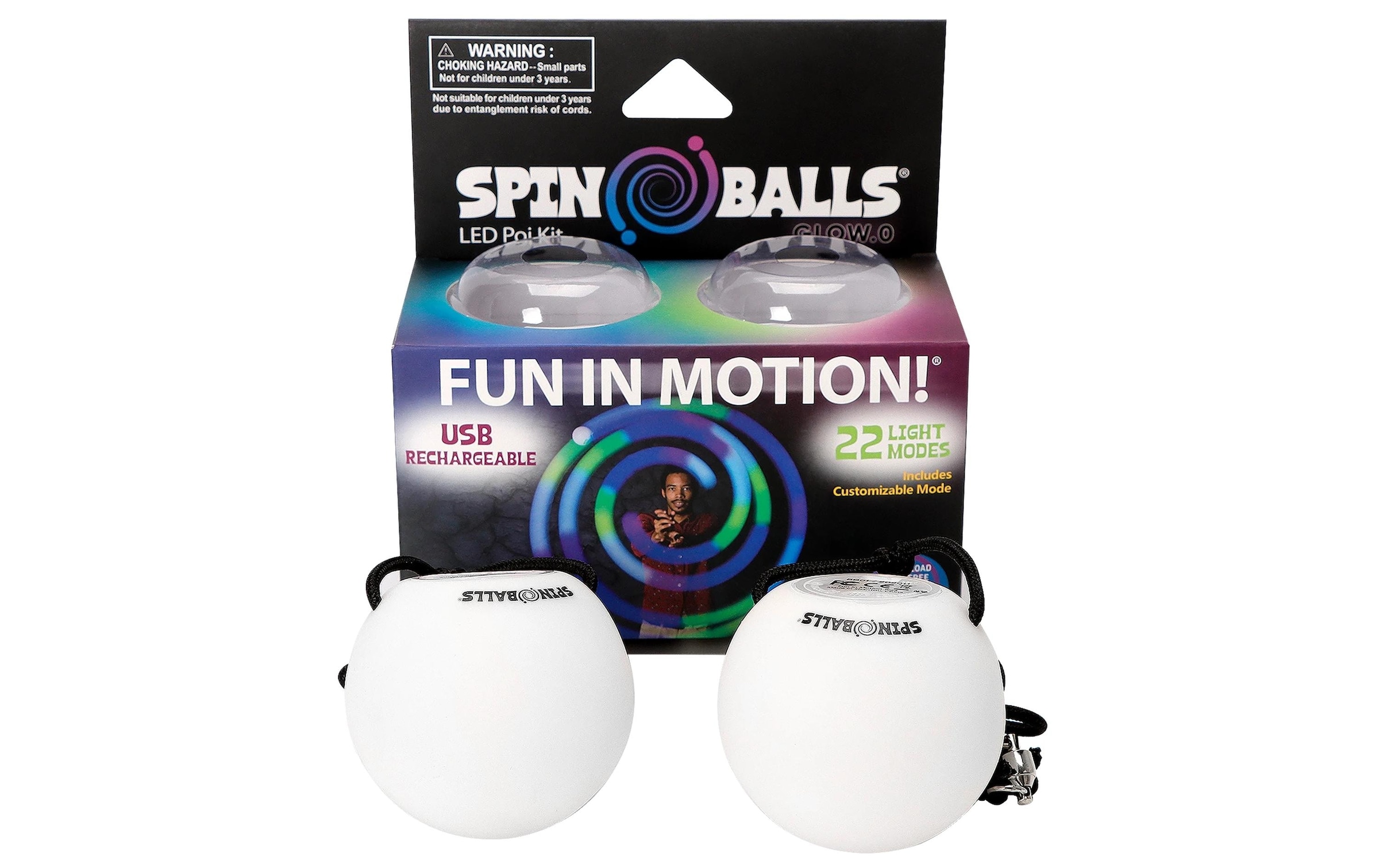 Spielball »SPINBALLS Glow.0 Glow.0 L«