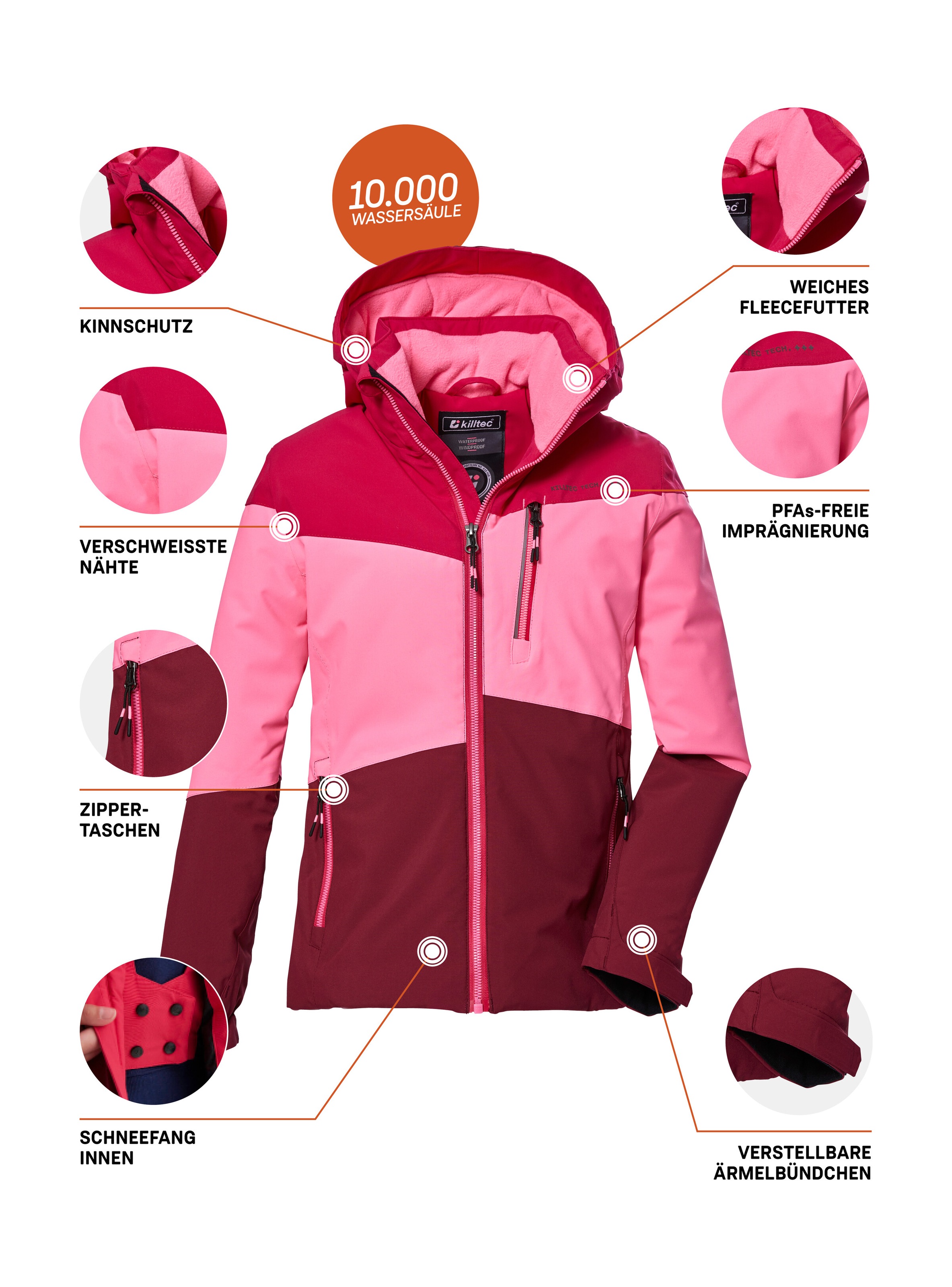 Killtec Outdoorjacke »KOW 170 GRLS JCKT«