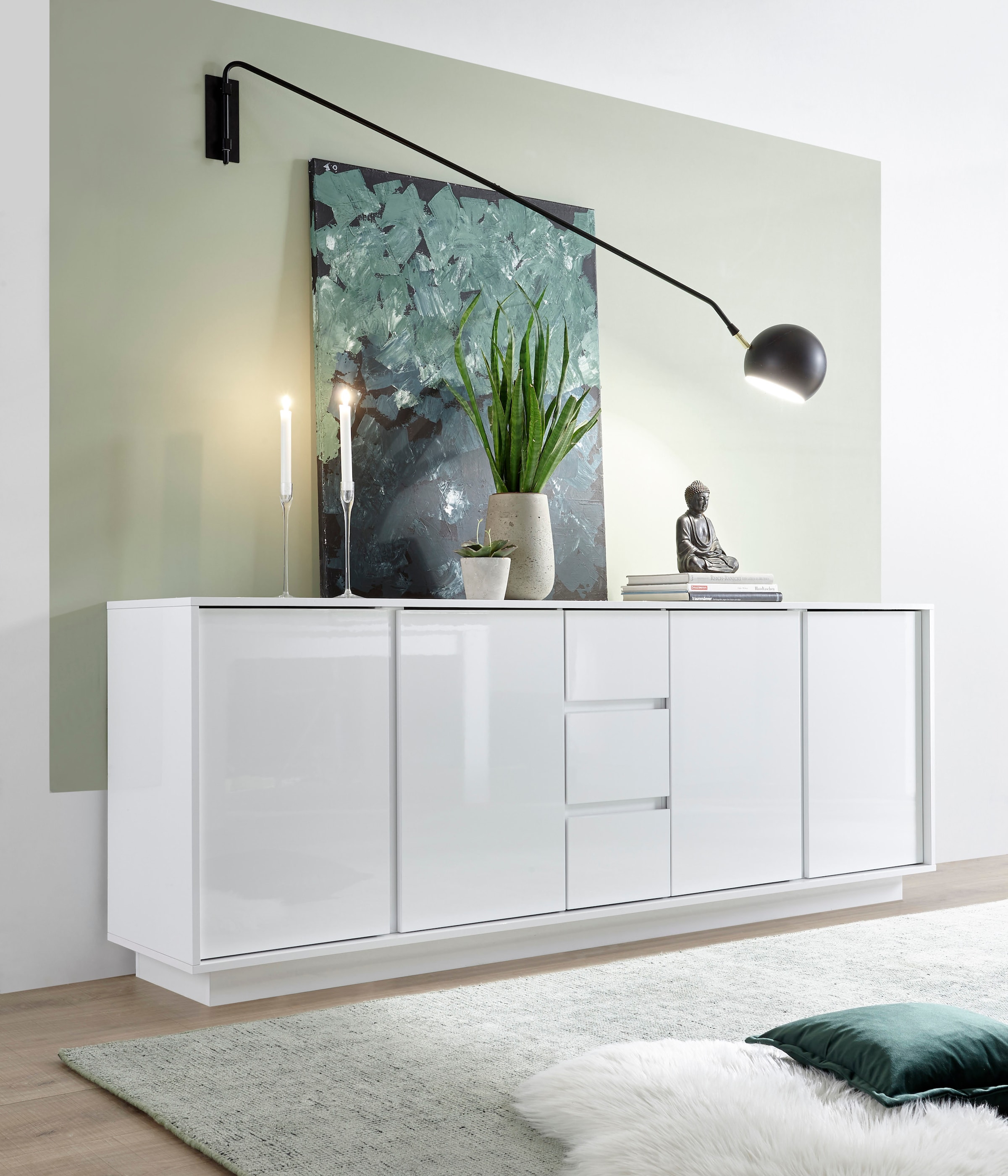 INOSIGN Sideboard »Ice«, grifflos