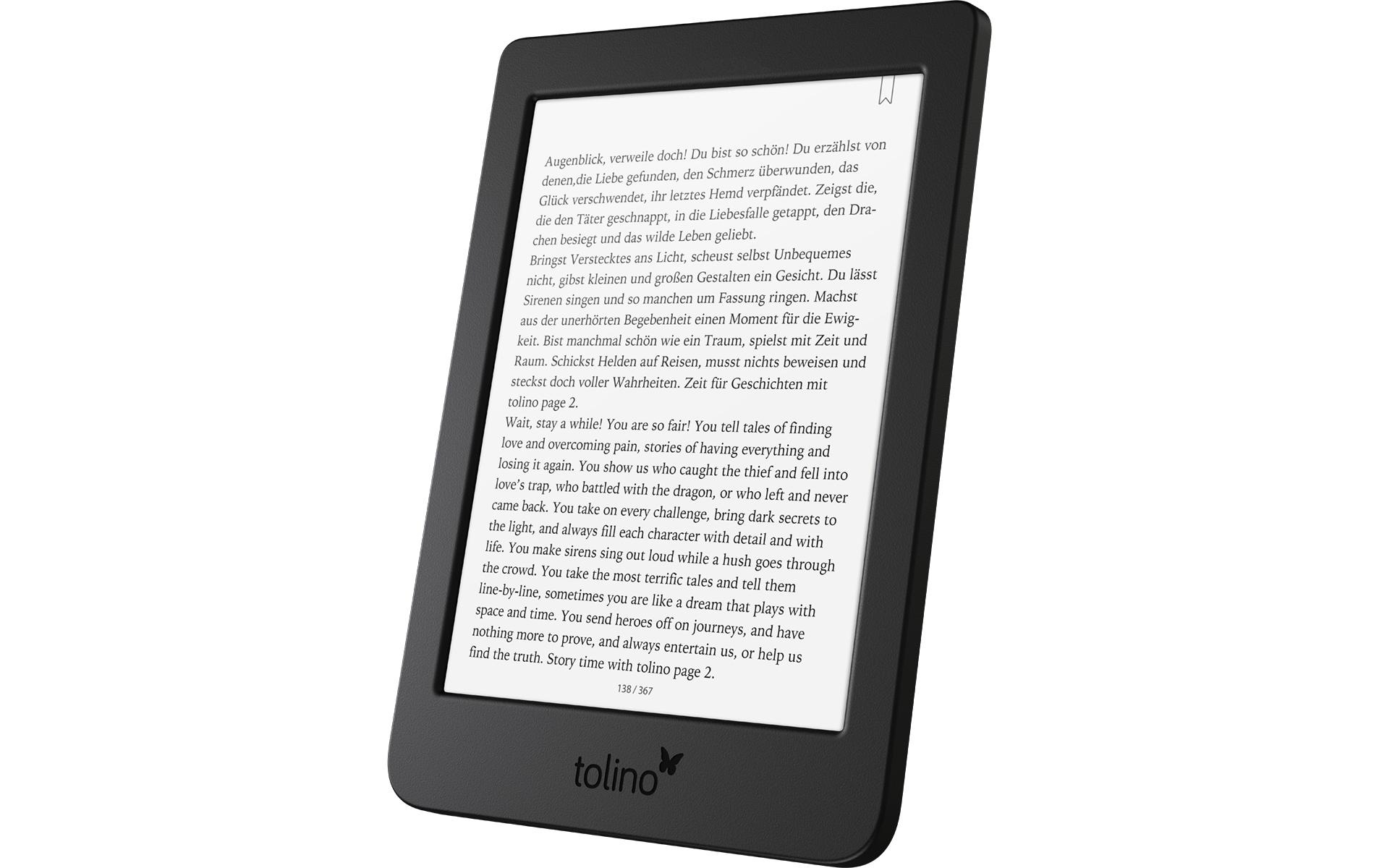 Tolino E-Book »Page 2«, (15,24 cm / 6 Zoll),)