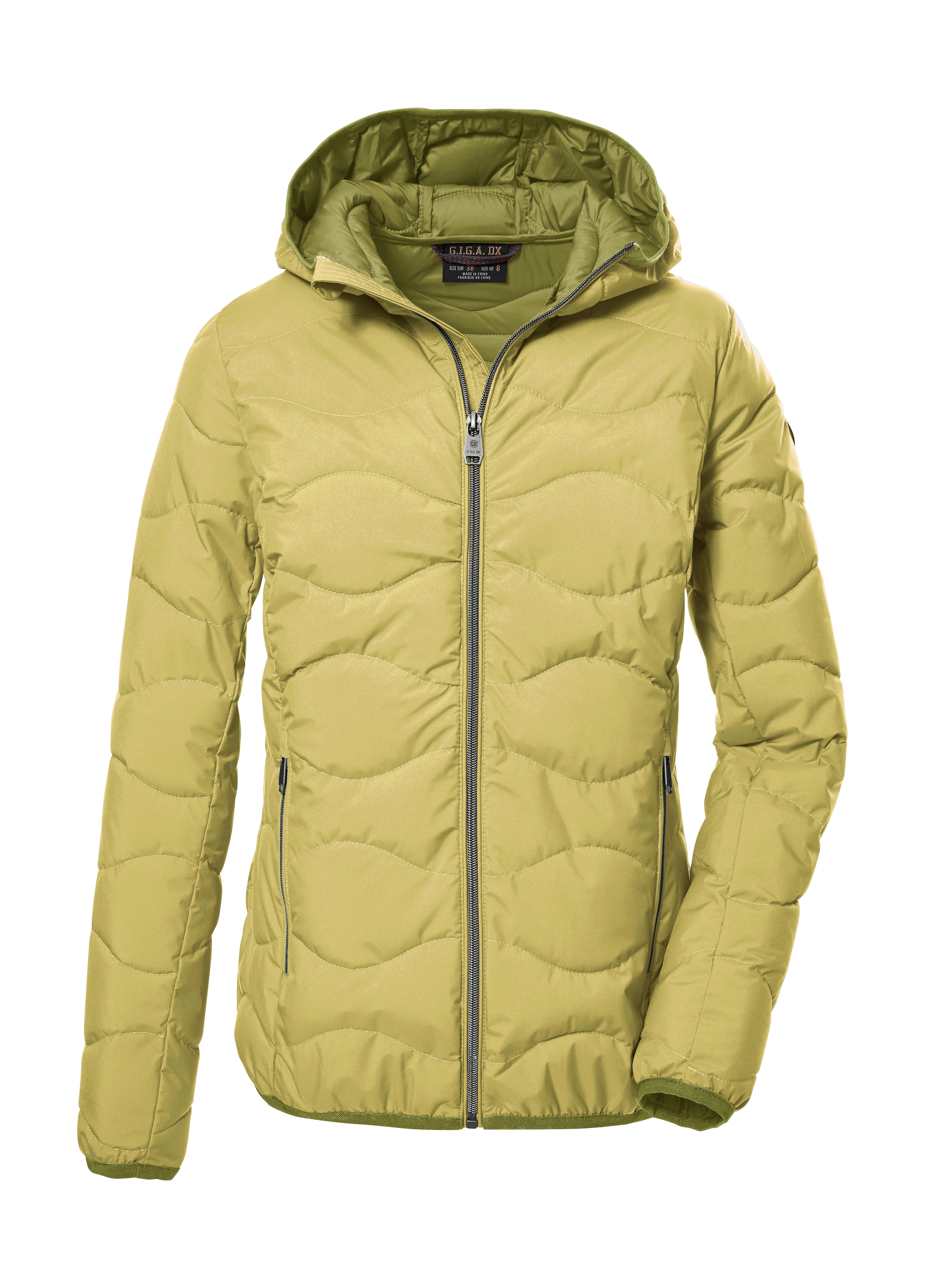 G.I.G.A. DX by killtec Steppjacke »GW 21 WMN QLTD JCKT« Elegante, wasserabweisende Damenjacke aus recycelten Materialien