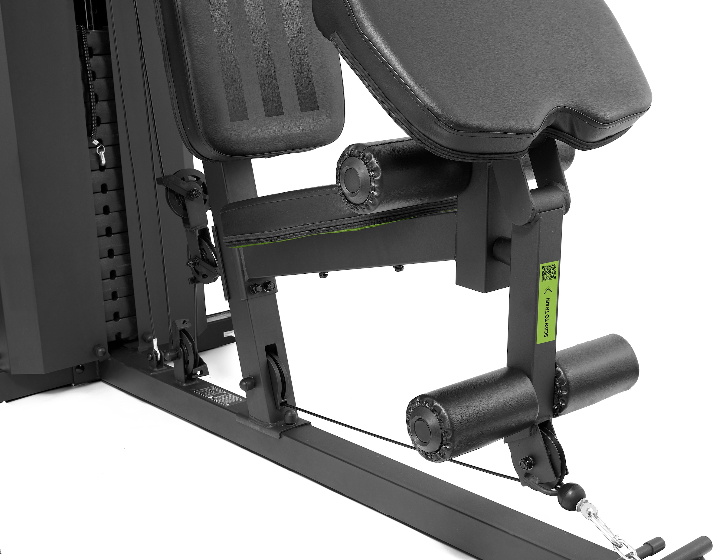 adidas Performance Kraftstation »Home Gym«, 15 Gewichtsblöcke, (Butterflystange, Latzug, Ruderfunktion und mehr), multifunktionale Fitnessstation, max. Trainingsgewicht 99,73 kg